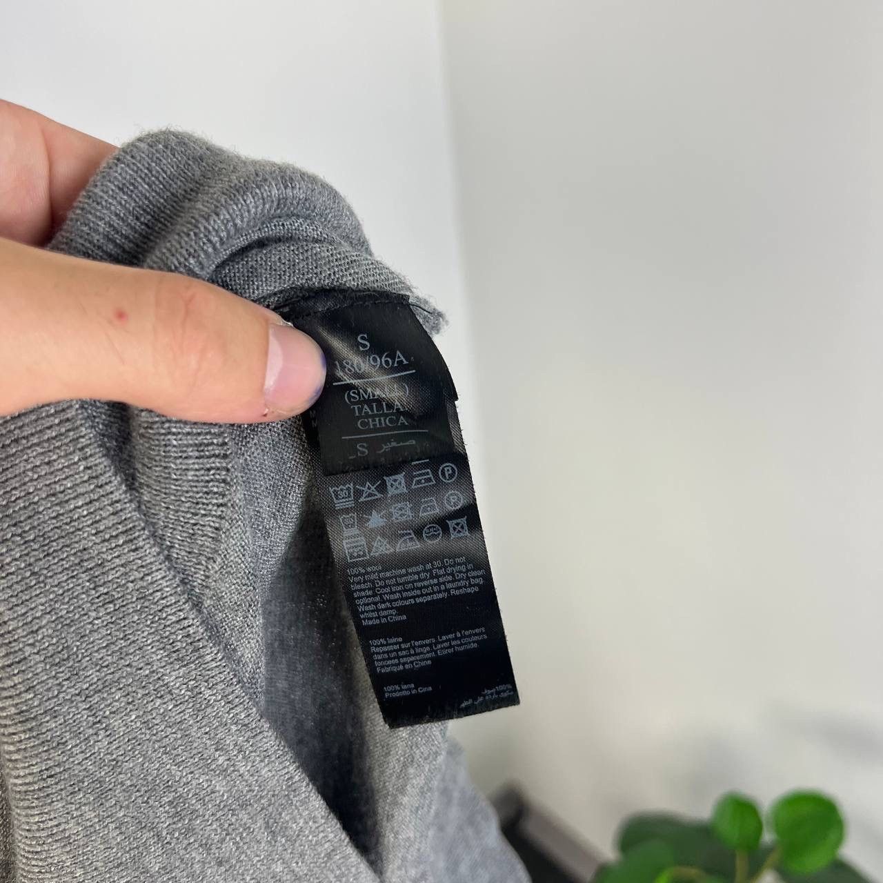 Allsaints Vintage Y2K AllSaints Merino Wool Rugby Long Sleeve Size US S / EU 44-46 / 1 - 5 Thumbnail