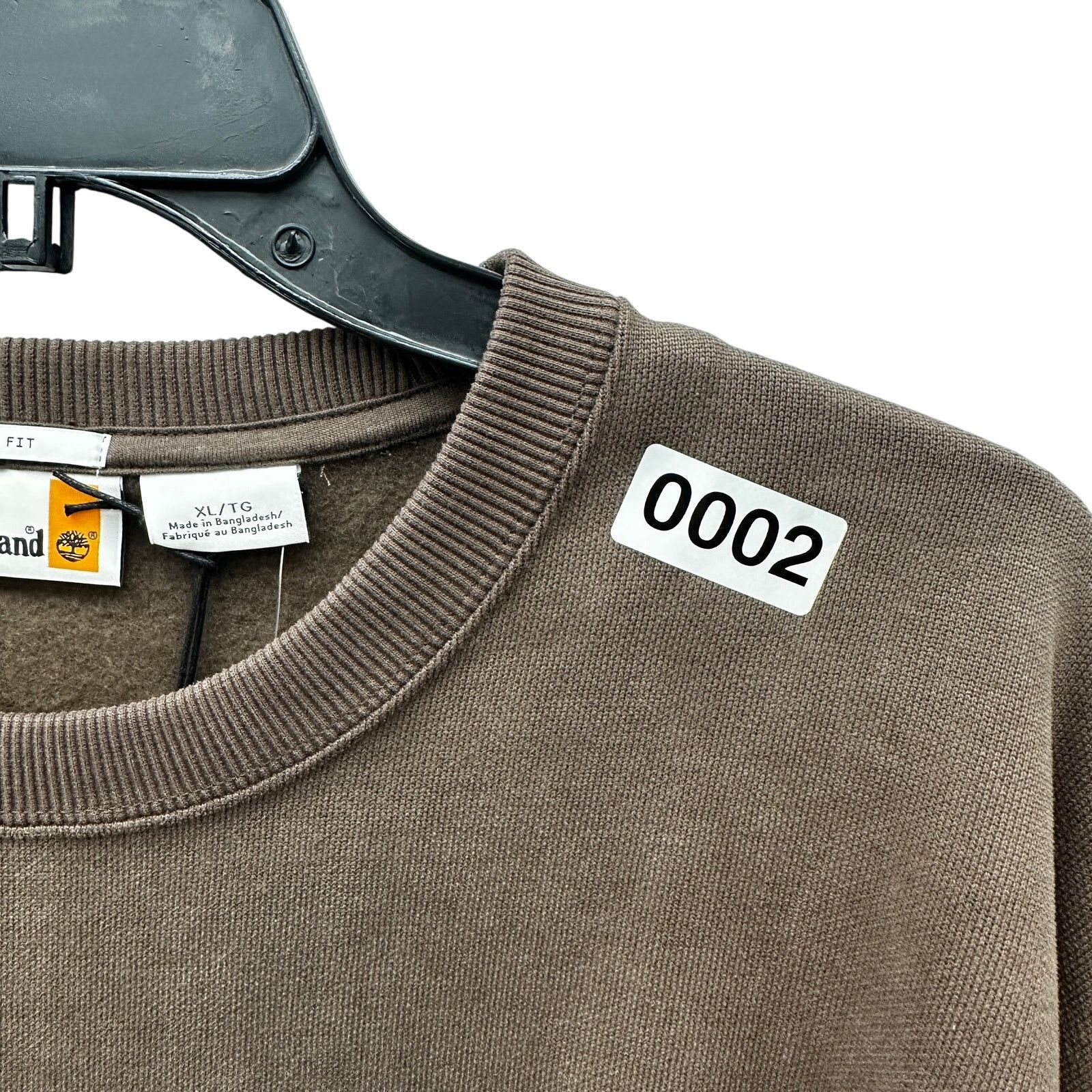 Timberland Timberland Vintage Style Chocolate Brown Sweatshirt A62XK XL Size US XL / EU 56 / 4 - 10 Thumbnail
