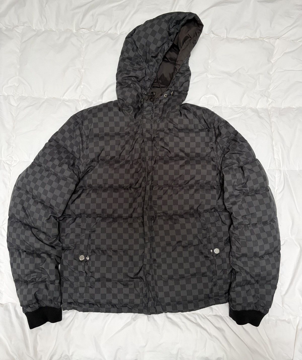 Louis Vuitton Louis Vuitton Damier Reversible Puffer Jacket Size US M / EU 48-50 / 2 - 1 Thumbnail