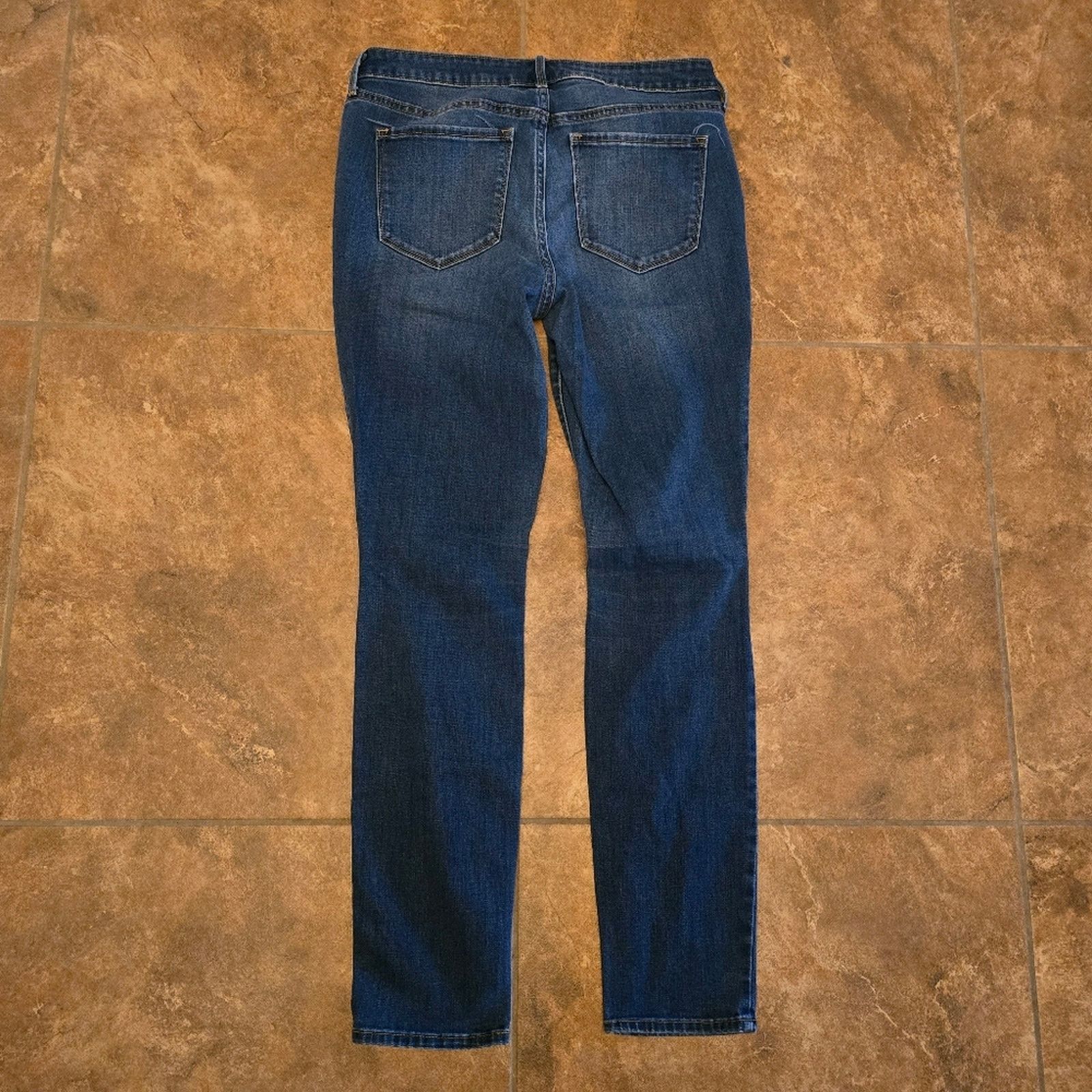 Old Navy Dark Denim | OLD NAVY | Pop Icon Skinny Jean Size 34" / US 12 / IT 48 - 2 Thumbnail