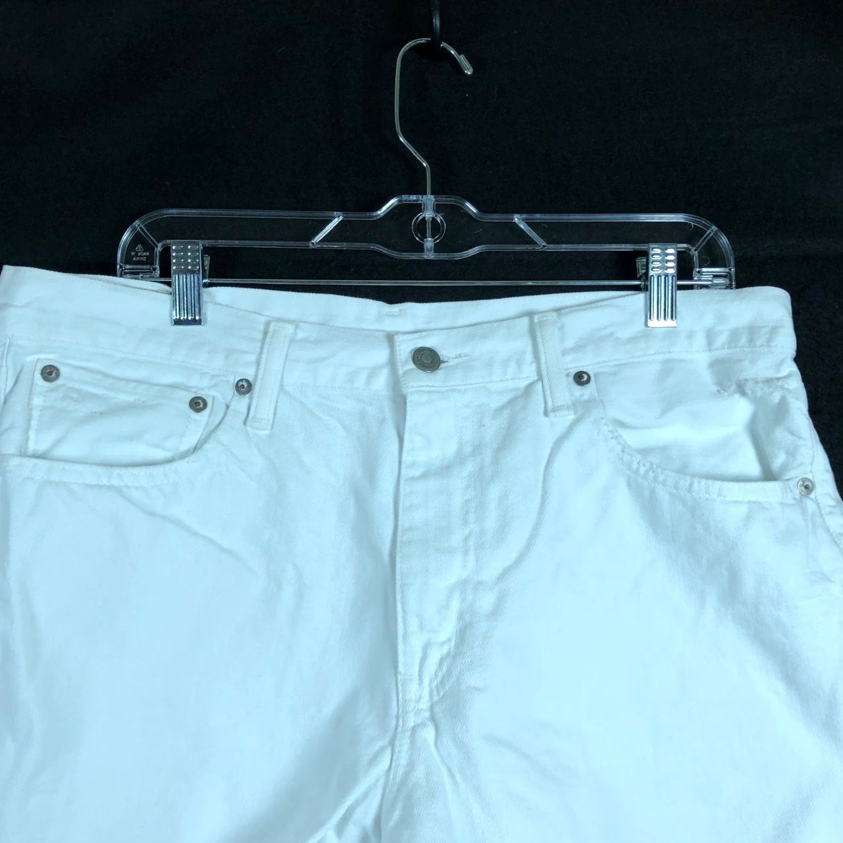 Polo Ralph Lauren Polo Ralph Lauren Womens Shorts Corrine White Denim 100% Cotton Cutoff 31 Size 24" / US 00 / IT 34 - 2 Thumbnail