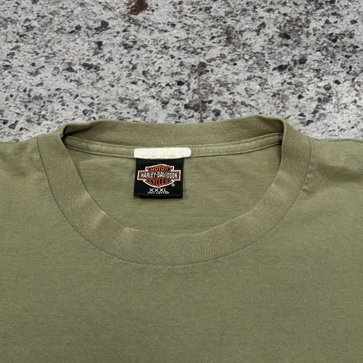 Harley Davidson Thrashed Faded Distressed Harley Shirt ERD Grunge Biker WCC Size US XXL / EU 58 / 5 - 3 Thumbnail