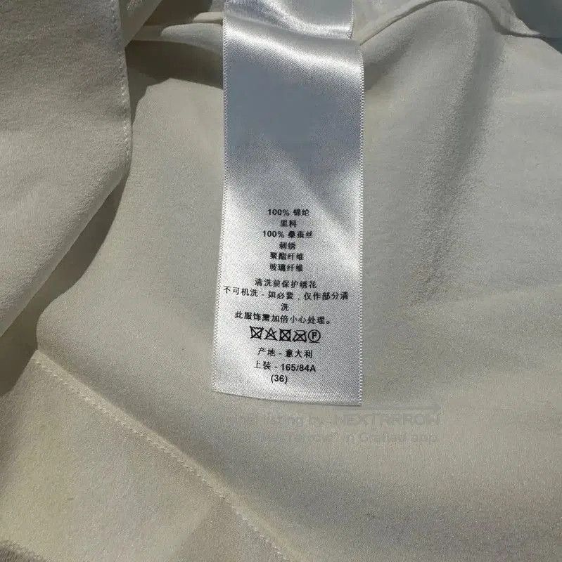 Dior Dior White Cotton Graphic Tee for Women . Size L / US 10 / IT 46 - 6 Thumbnail