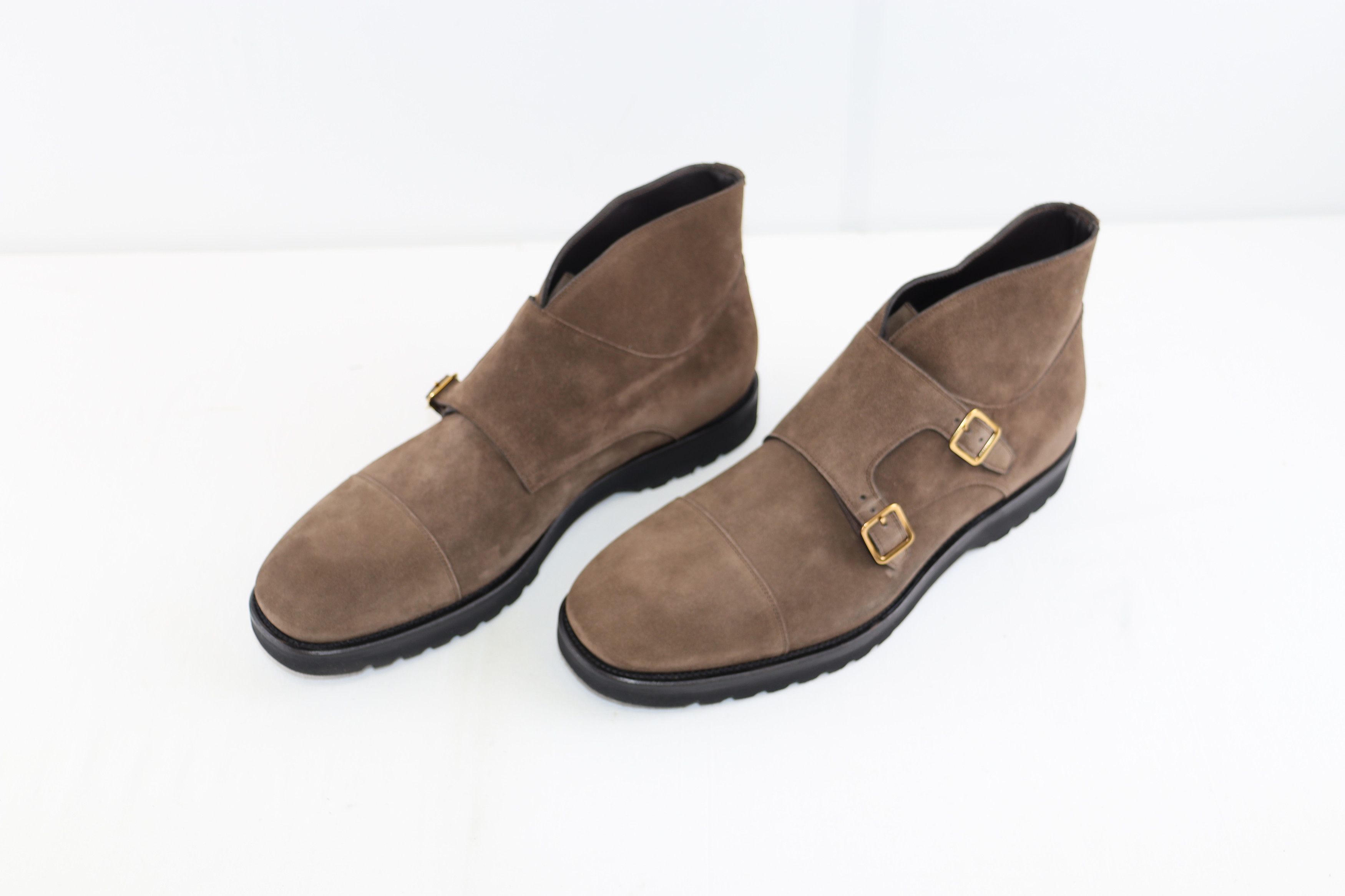 Tom Ford o1rshd1 Informal Monk Strap Boots in Brown Size US 11 / EU 44 - 6 Thumbnail