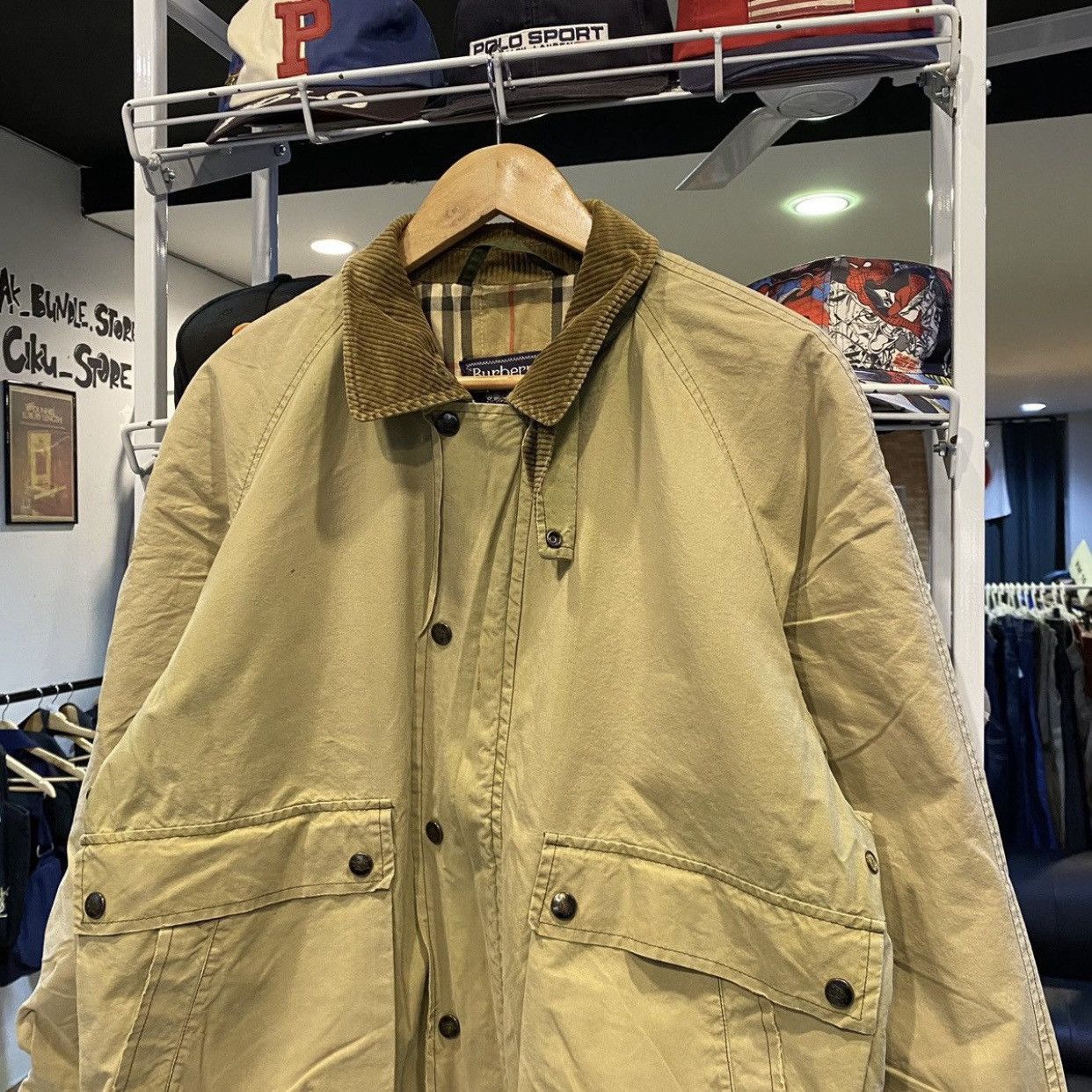 Burberry Burberry Plaid Corduroy Hunting Jacket Size US M / EU 48-50 / 2 - 4 Thumbnail