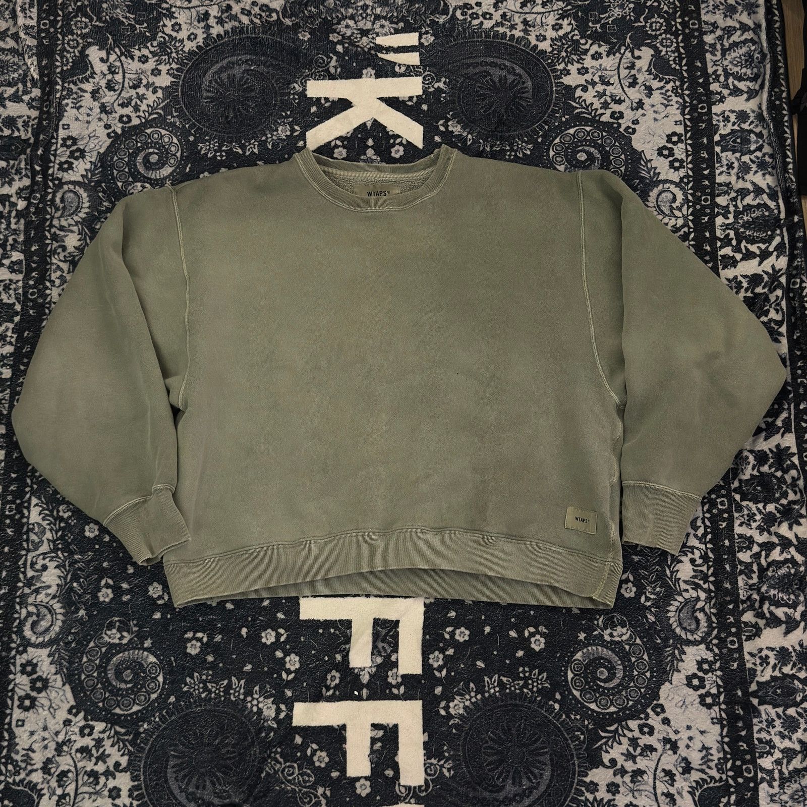 Wtaps WTAPS Sweatshirt Green 3(Approx. M) 2200509871073 Size US M / EU 48-50 / 2 - 1 Thumbnail