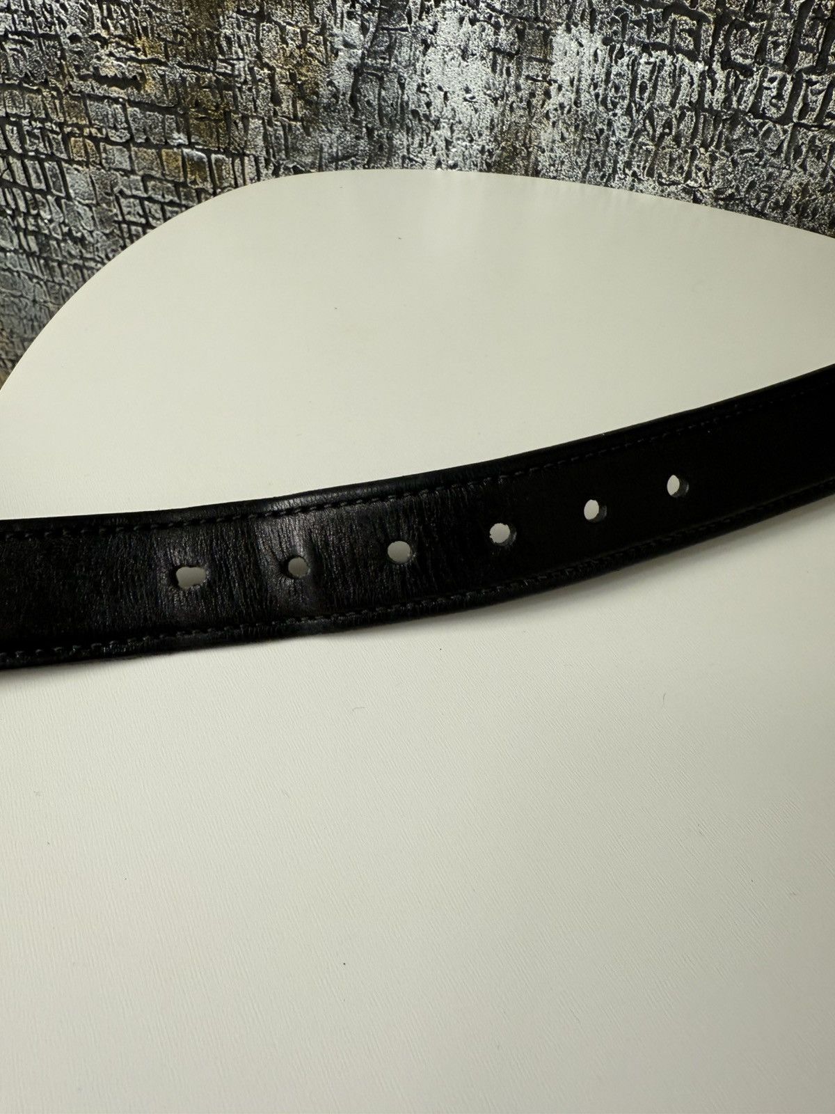 Prada Prada Belt Leather Black Size ONE SIZE - 12 Thumbnail