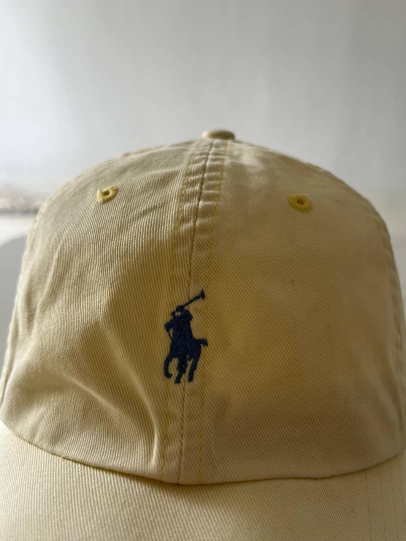 Polo Ralph Lauren VINTAGE POLO RALPH LAUREN SMALL PONY ADJUSTABLE LEATHER HAT Size ONE SIZE - 3 Thumbnail