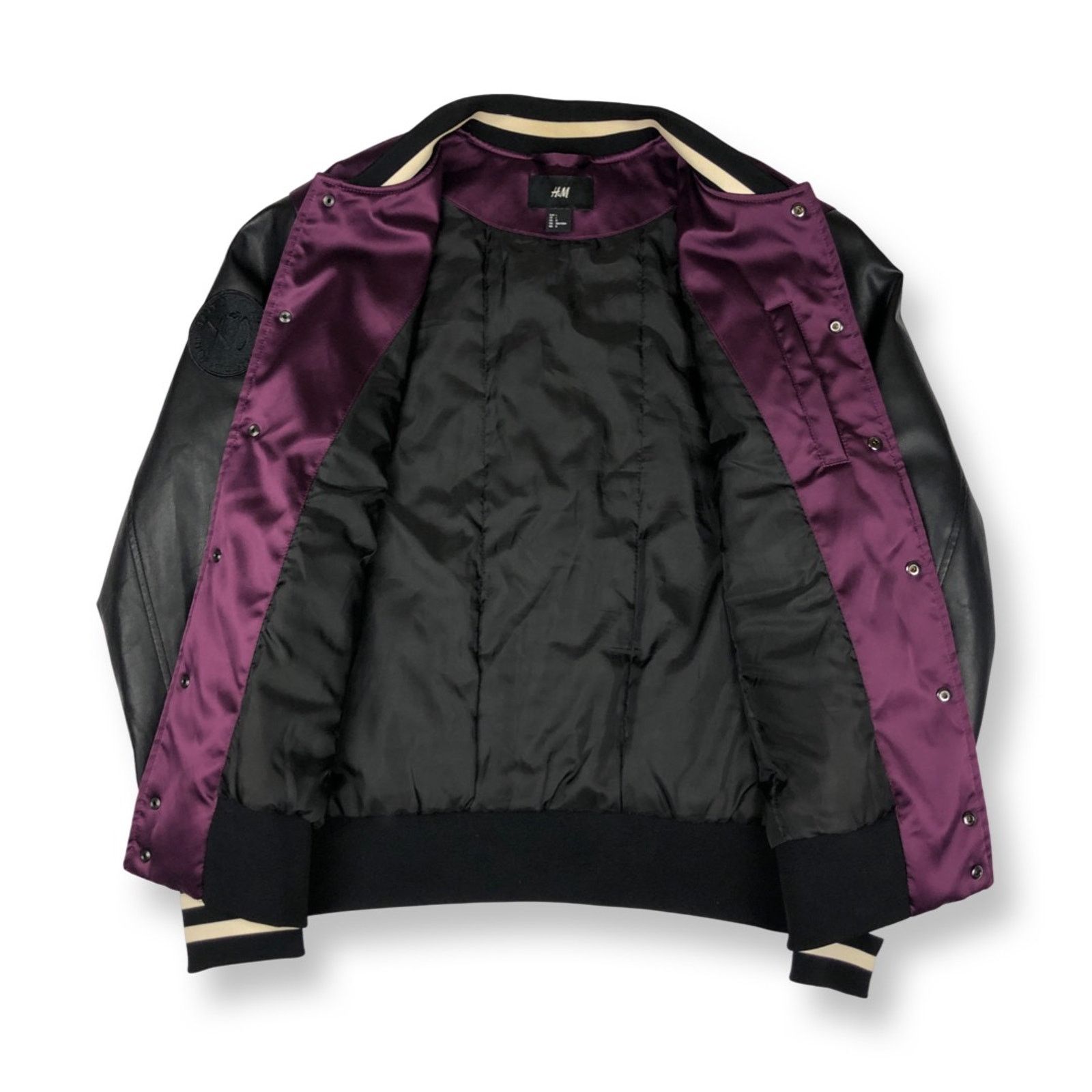 H&M × The Weeknd The Weekend H&M Logo Bomber Jacket Size US L / EU 52-54 / 3 - 7 Thumbnail