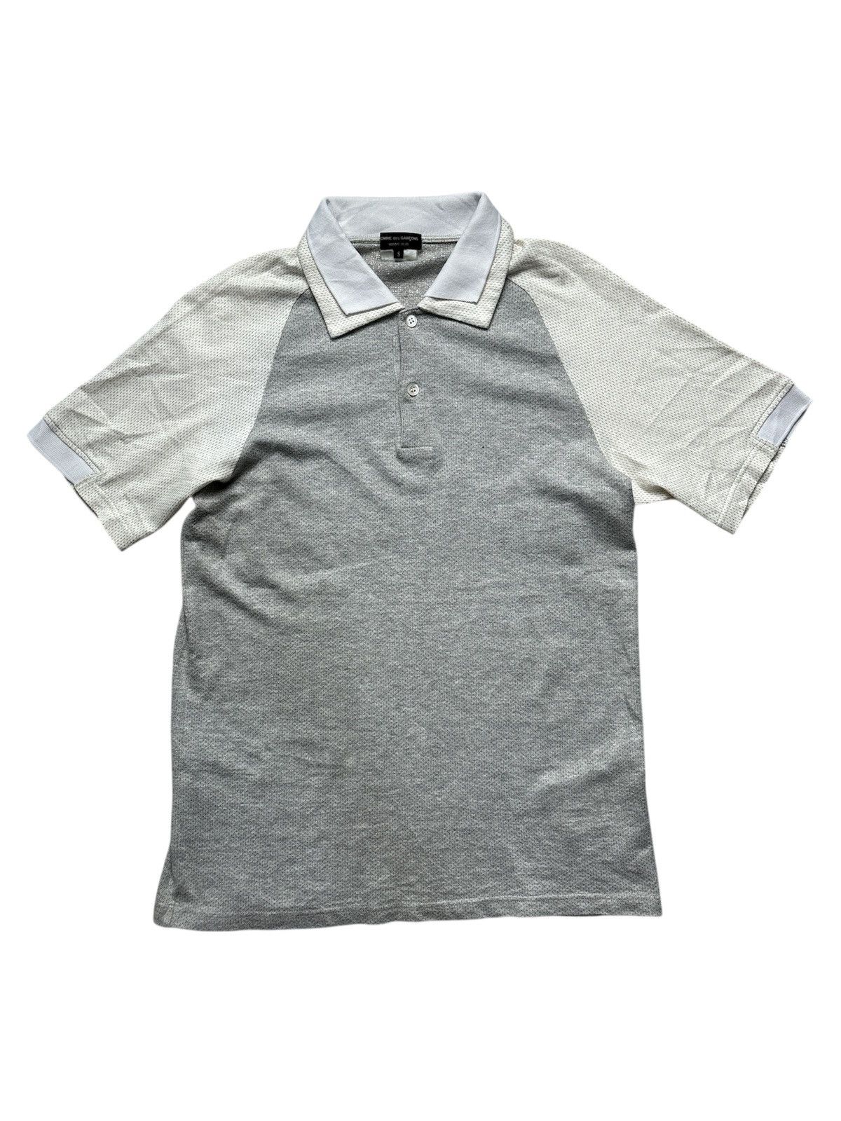 Comme des Garcons Homme Plus SS07 Golden Boy Glitter Polo Shirt Size US S / EU 44-46 / 1 - 1 Thumbnail