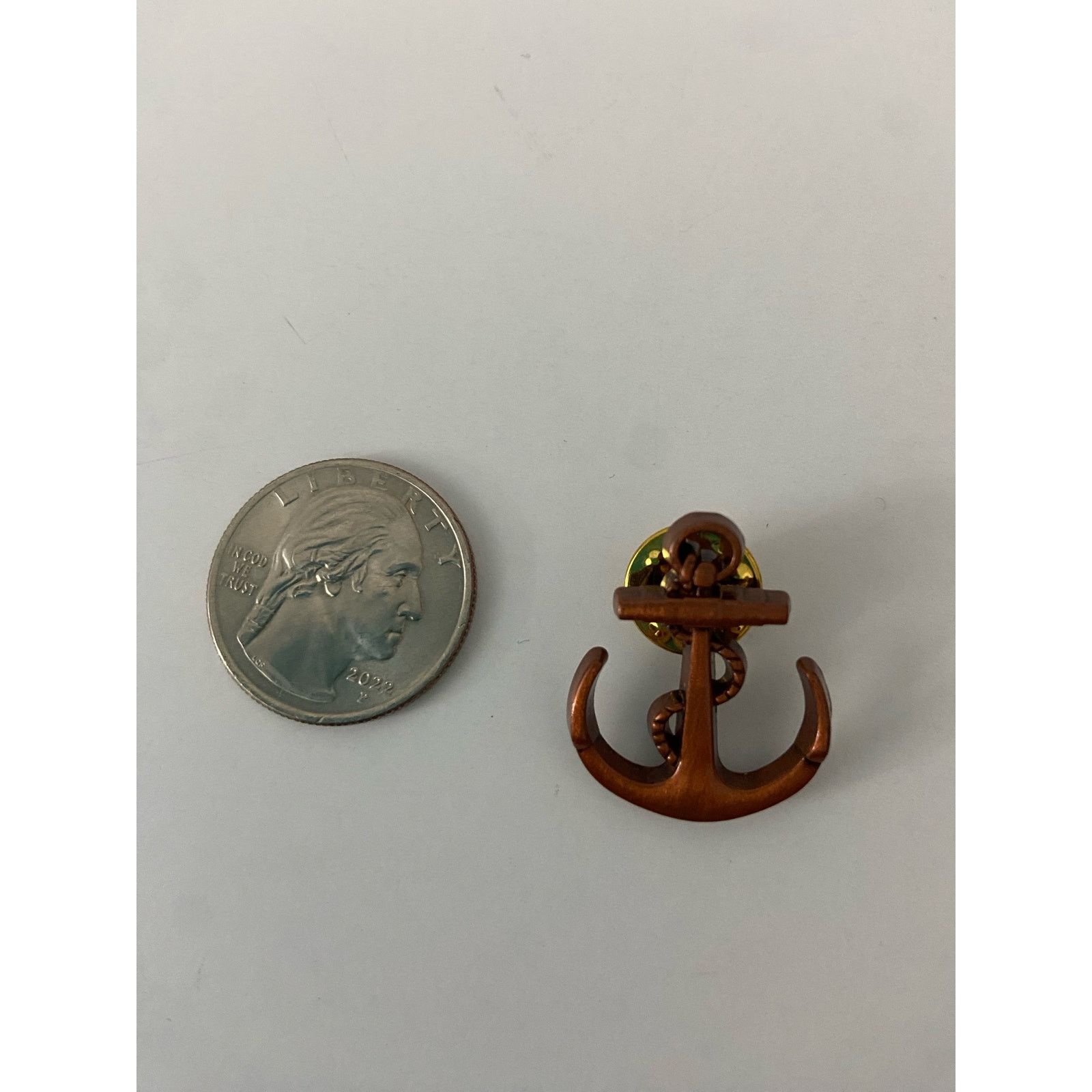 Other Anchor brewing pin, Copper tone Size ONE SIZE - 2 Thumbnail