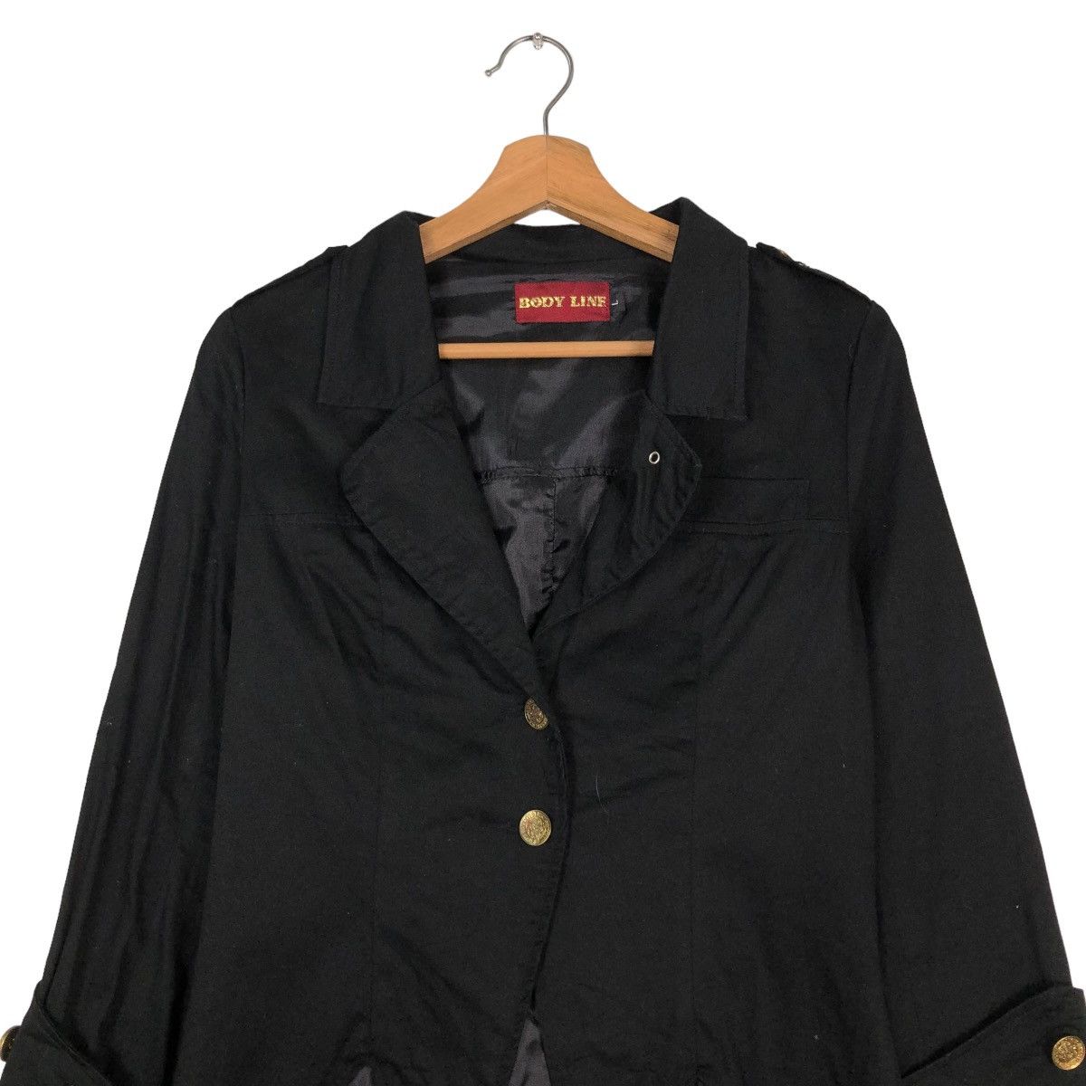 Japanese Brand 🔥VINTAGE RARE BIKER JACKET PUNK DESIGN BODY LINE JAPAN Size US S / EU 44-46 / 1 - 5 Thumbnail