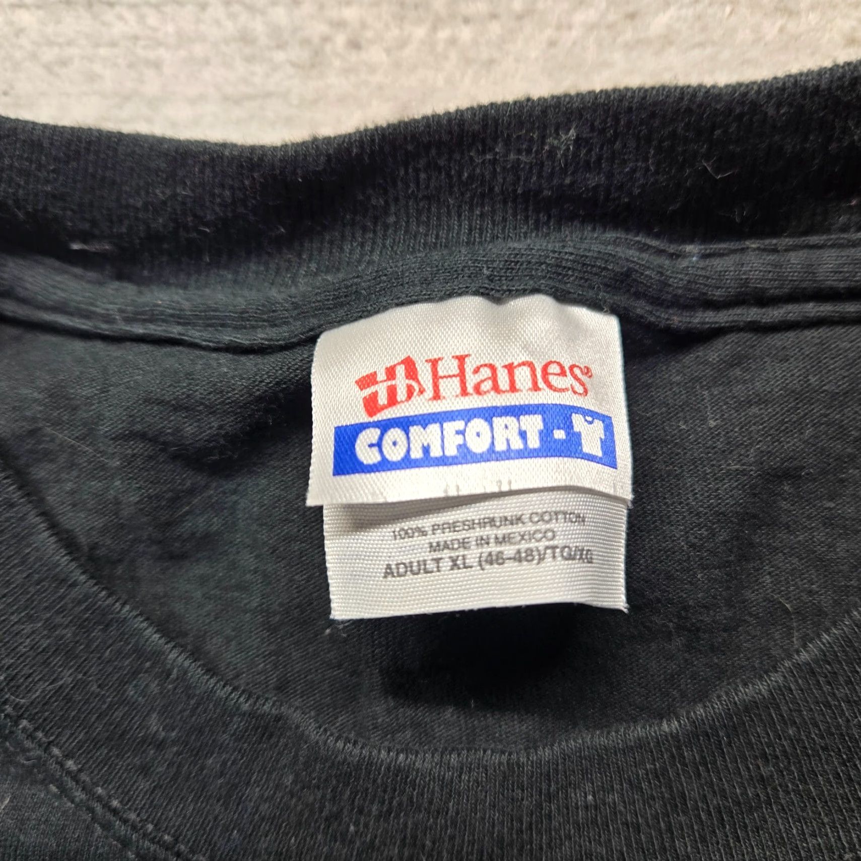 Ford FORD RACING Oklahoma Logo Black T-Shirt Adult XL Classic Short Sleeve Mens Size US XL / EU 56 / 4 - 4 Thumbnail