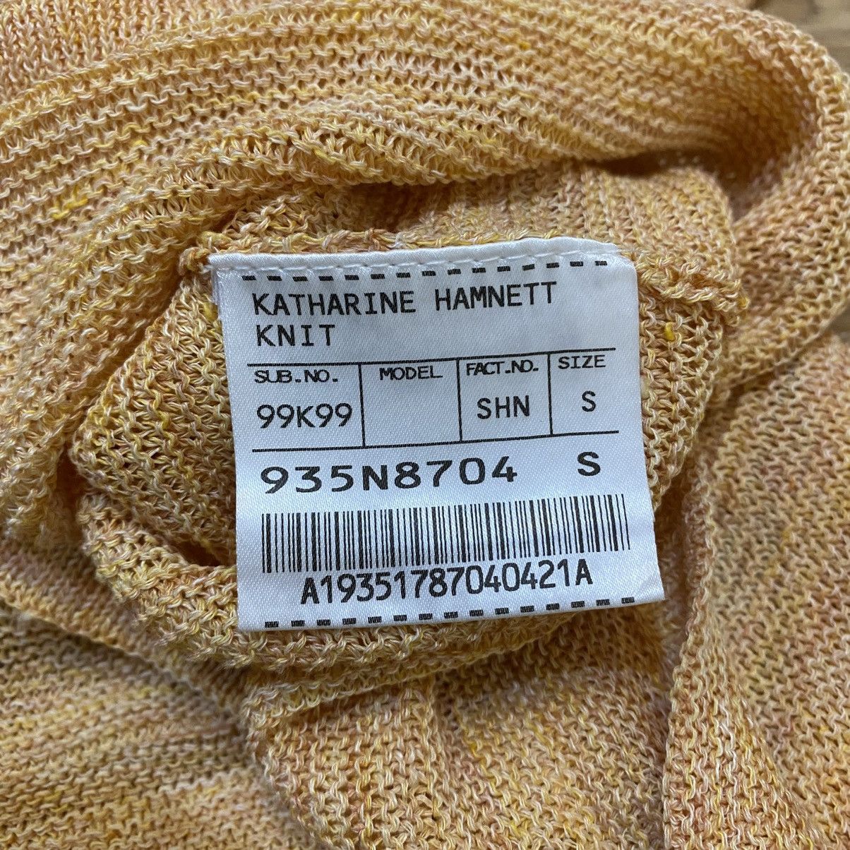 Katharine Hamnett London 2000s Khatharine hammnett - Knit Lusi Tee Size S / US 4 / IT 40 - 11 Thumbnail
