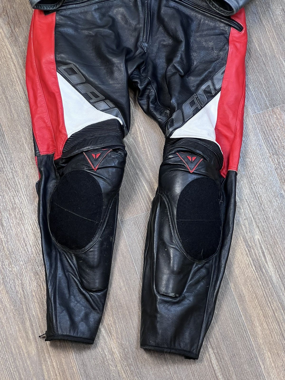 Dainese × Vintage Dainese Racing Leather Motorcycle Jacket + Pant Suit Size US XL / EU 56 / 4 - 5 Thumbnail