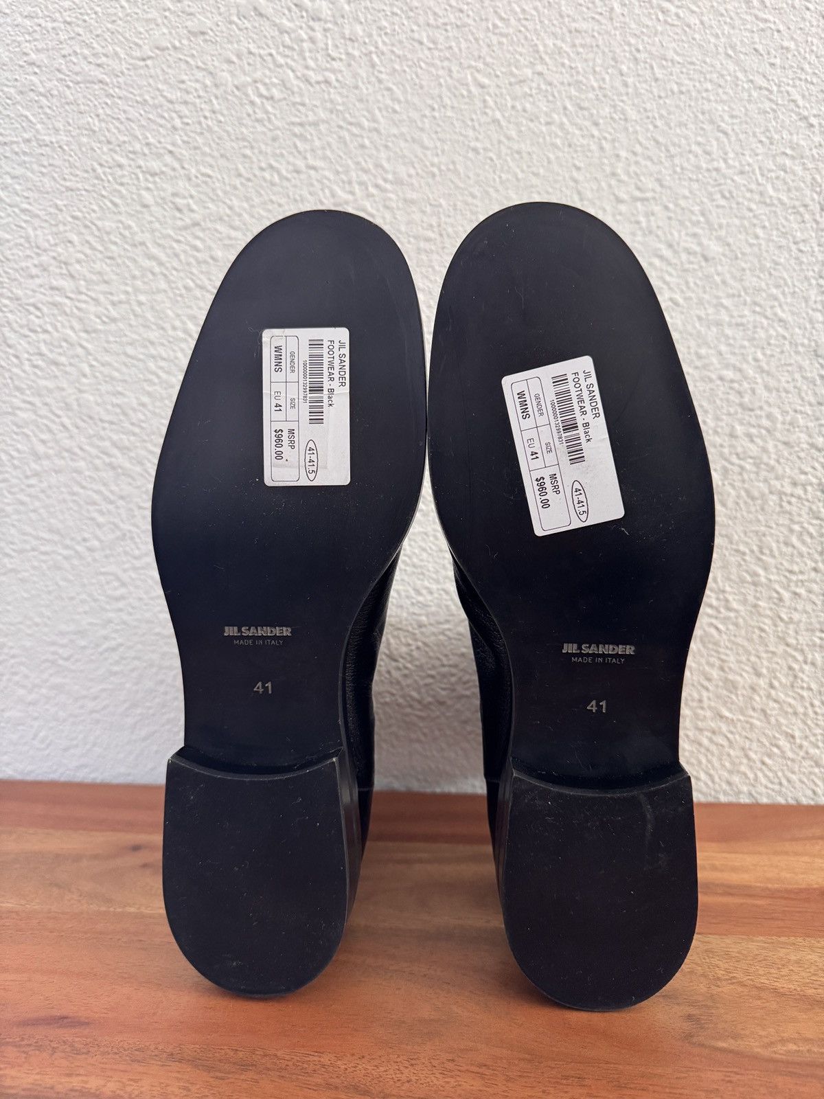 Jil Sander Black Center Split Boot Size US 11 / IT 41 - 10 Thumbnail