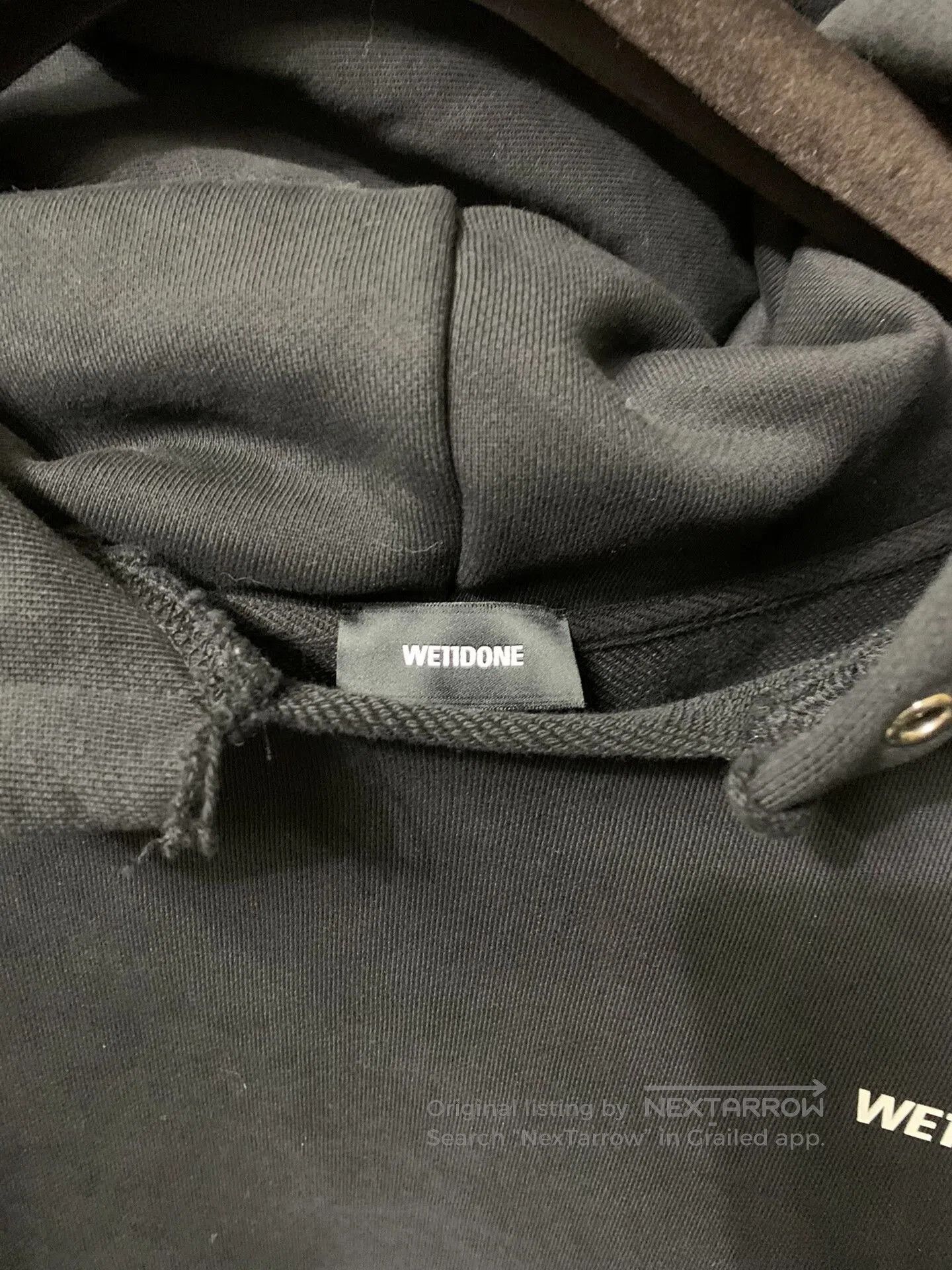 WE11DONE WETIDONE Men's Hoodie L. Size US L / EU 52-54 / 3 - 3 Thumbnail