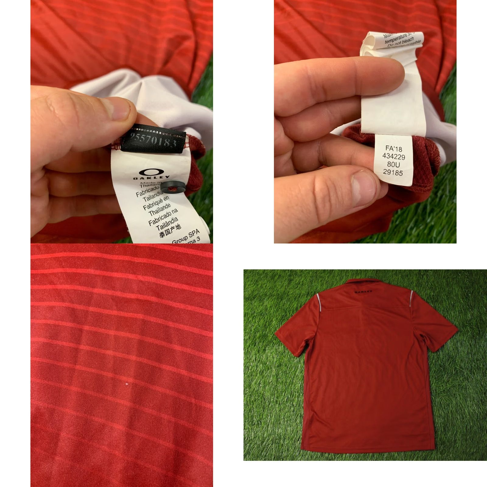 Oakley OAKLEY Polo Shirt Regular Red 2018 Men Jersey SS Mockup? Size US S / EU 44-46 / 1 - 8 Thumbnail