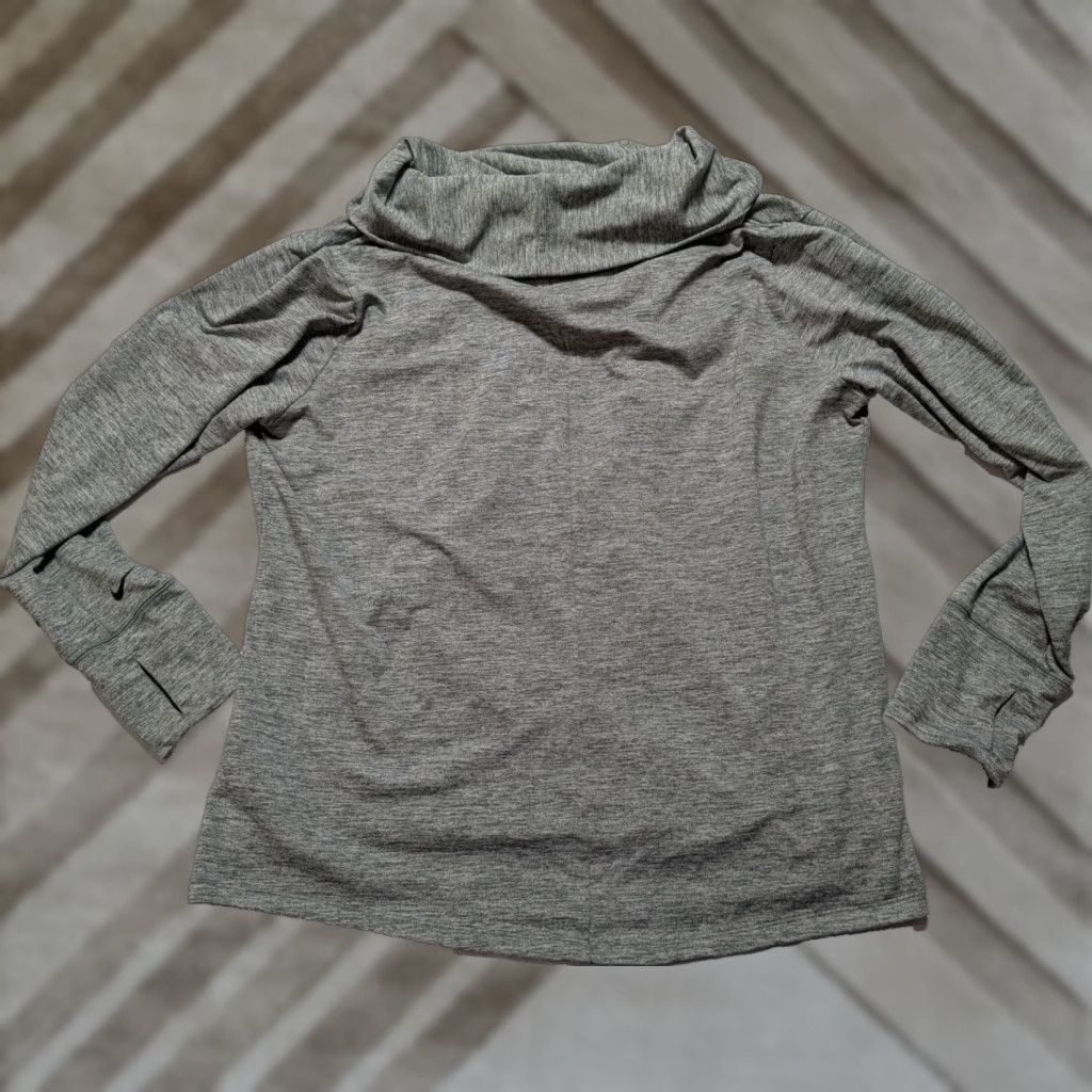 Nike Nike Dri-Fit Yoga Collection Cardigan Open Front Green Marl Women XL CD3210 Size XL / US 12-14 / IT 48-50 - 1 Thumbnail