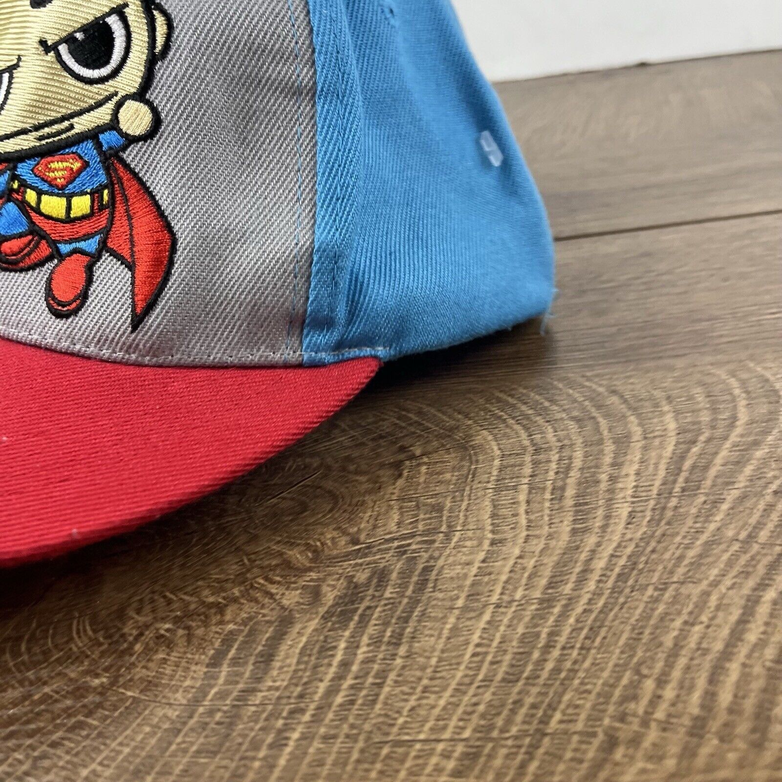Other Baby Superman Hat Gray Cap Superman Adjustable Hat Gray Adul Size ONE SIZE - 7 Thumbnail