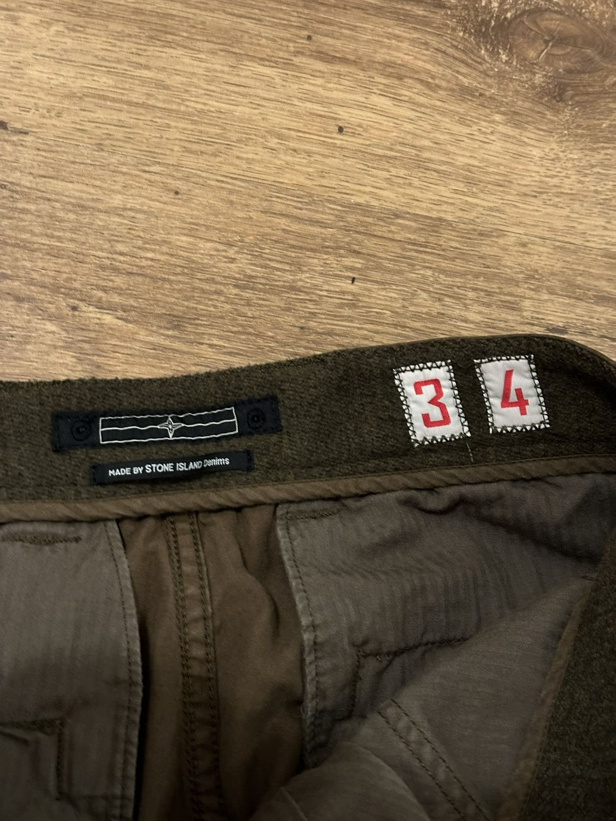 Stone Island × Vintage Stone Island Denims A/W 2008 trousers Size US 34 / EU 50 - 8 Thumbnail