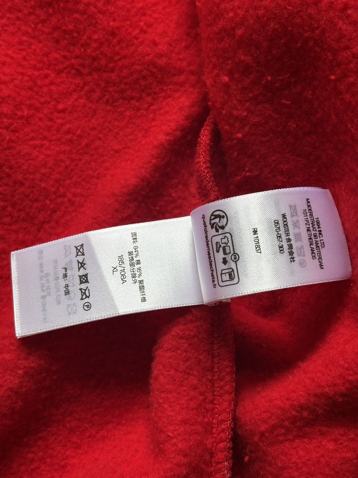 B.B. Simon × Supreme Supreme BB Simon Studded Zipup Hoodie Red Size US XL / EU 56 / 4 - 11 Thumbnail