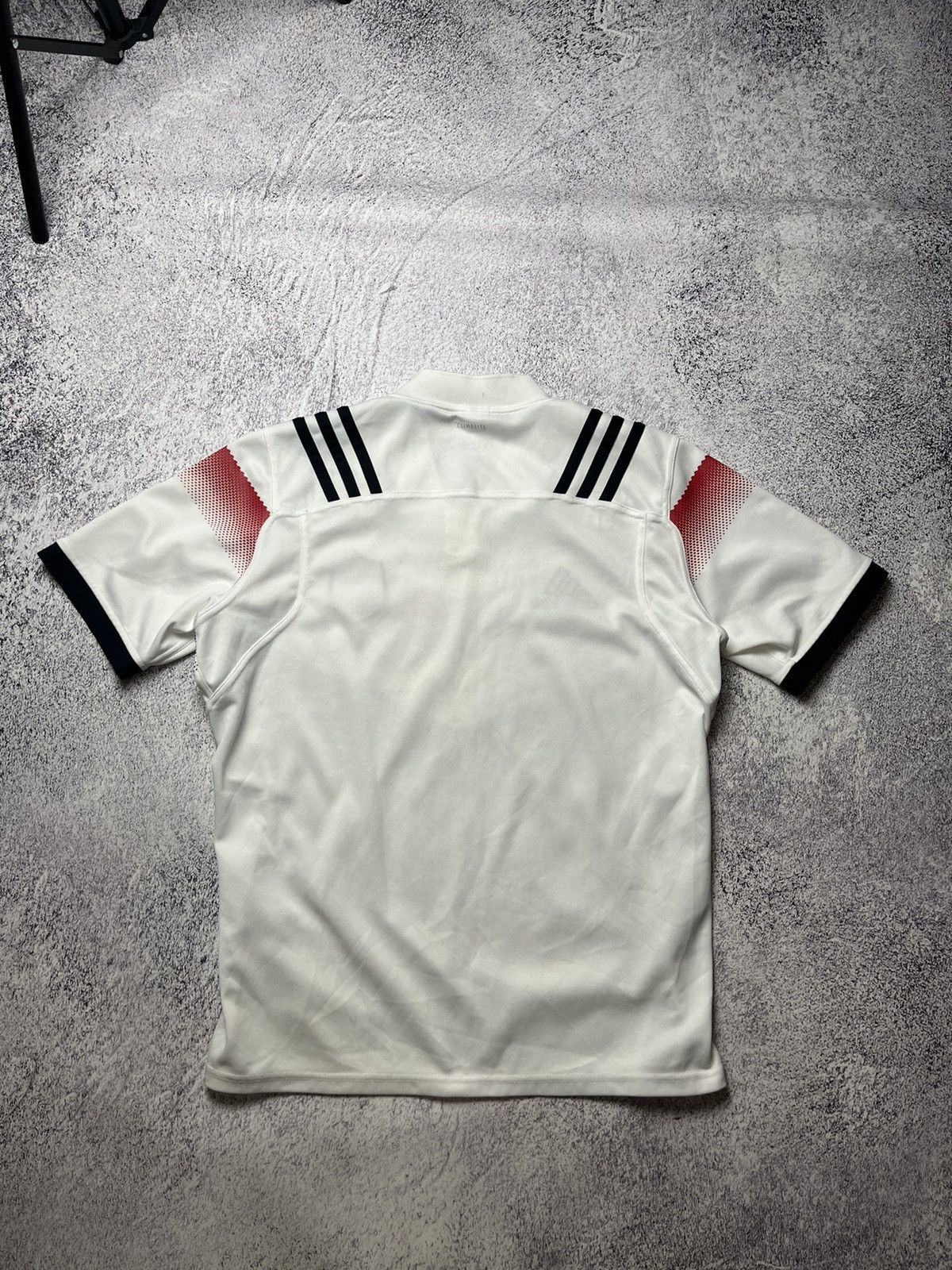 Adidas Vintage ADIDAS FFR 2018 Rugby Jersey ADIDAS FFR White Away Size US XL / EU 56 / 4 - 15 Thumbnail