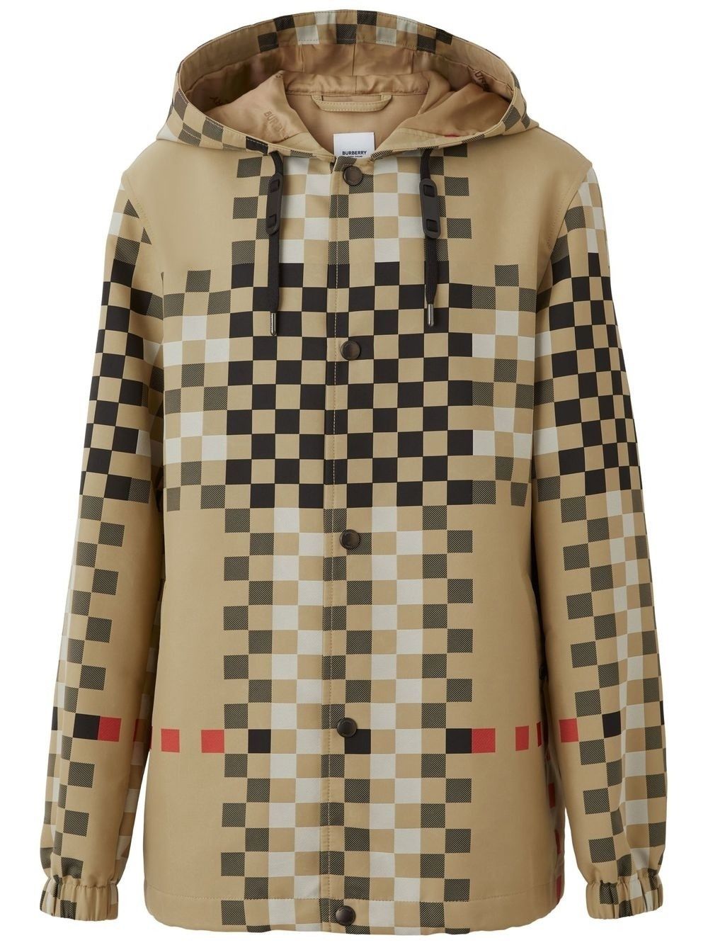 Burberry o1y0426 Hooded Coat in Multicolor Size US M / EU 48-50 / 2 - 1 Thumbnail