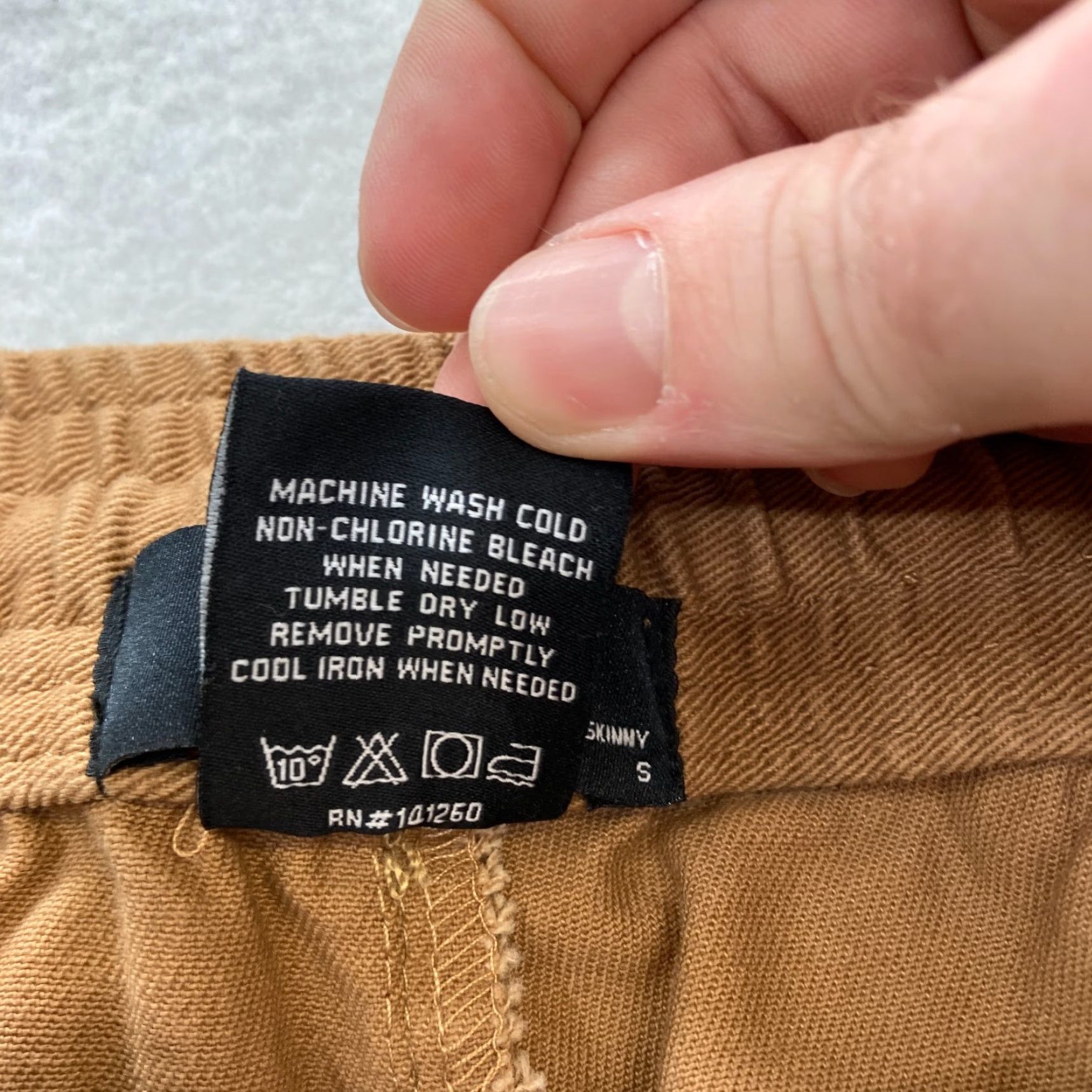 Camel Kayden K Jogger Pants Mens Small Camel Brown Comfort Stretch Ankle Zip Casual Size US 28 / EU 44 - 7 Thumbnail