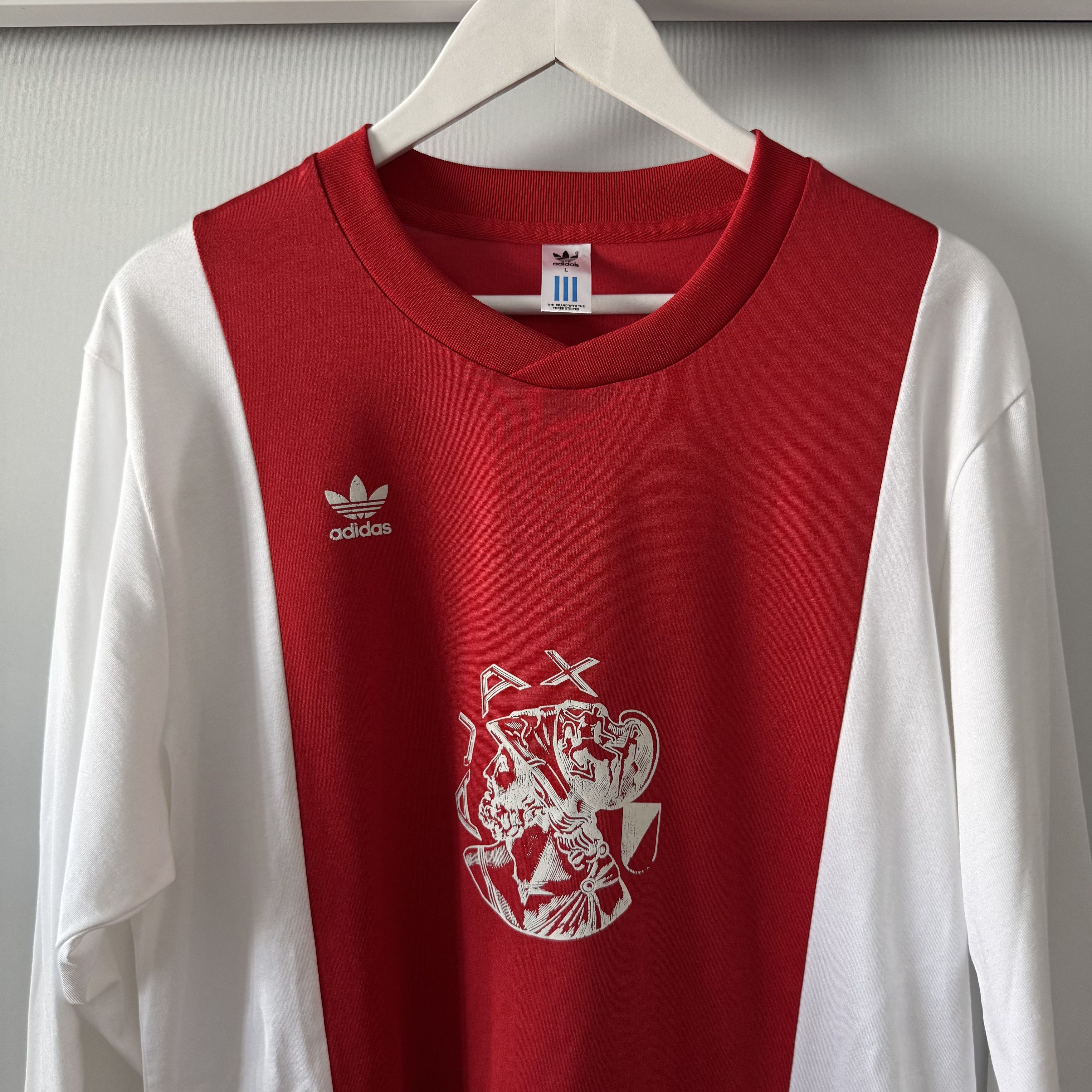 Adidas Adidas Ajax Originals Netherlands Football Logo Jersey Size US L / EU 52-54 / 3 - 4 Thumbnail