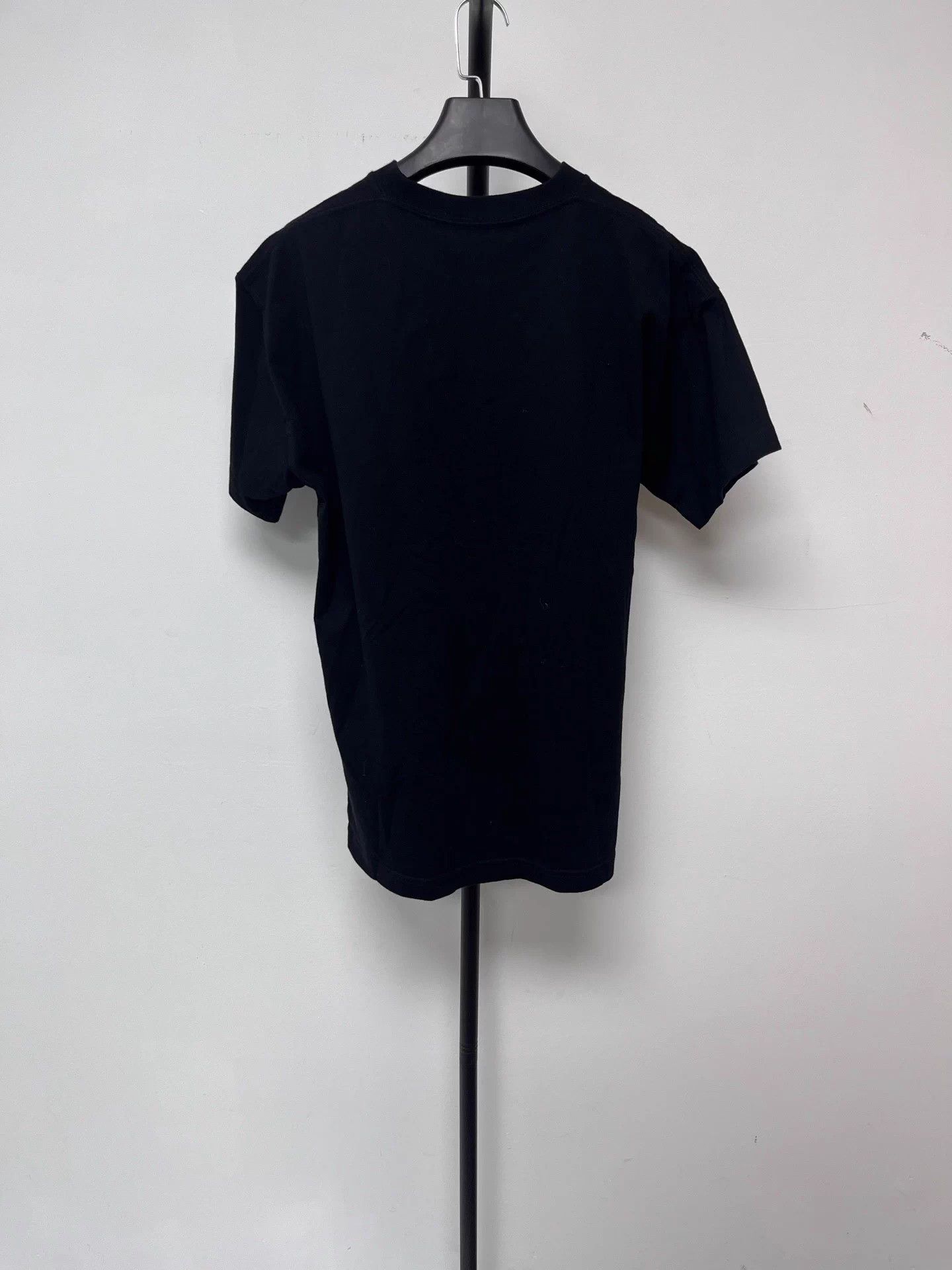 Balenciaga Balenciaga BB Mosaic Logo Oversize Short Tee Women Black S Size S / US 4 / IT 40 - 2 Thumbnail