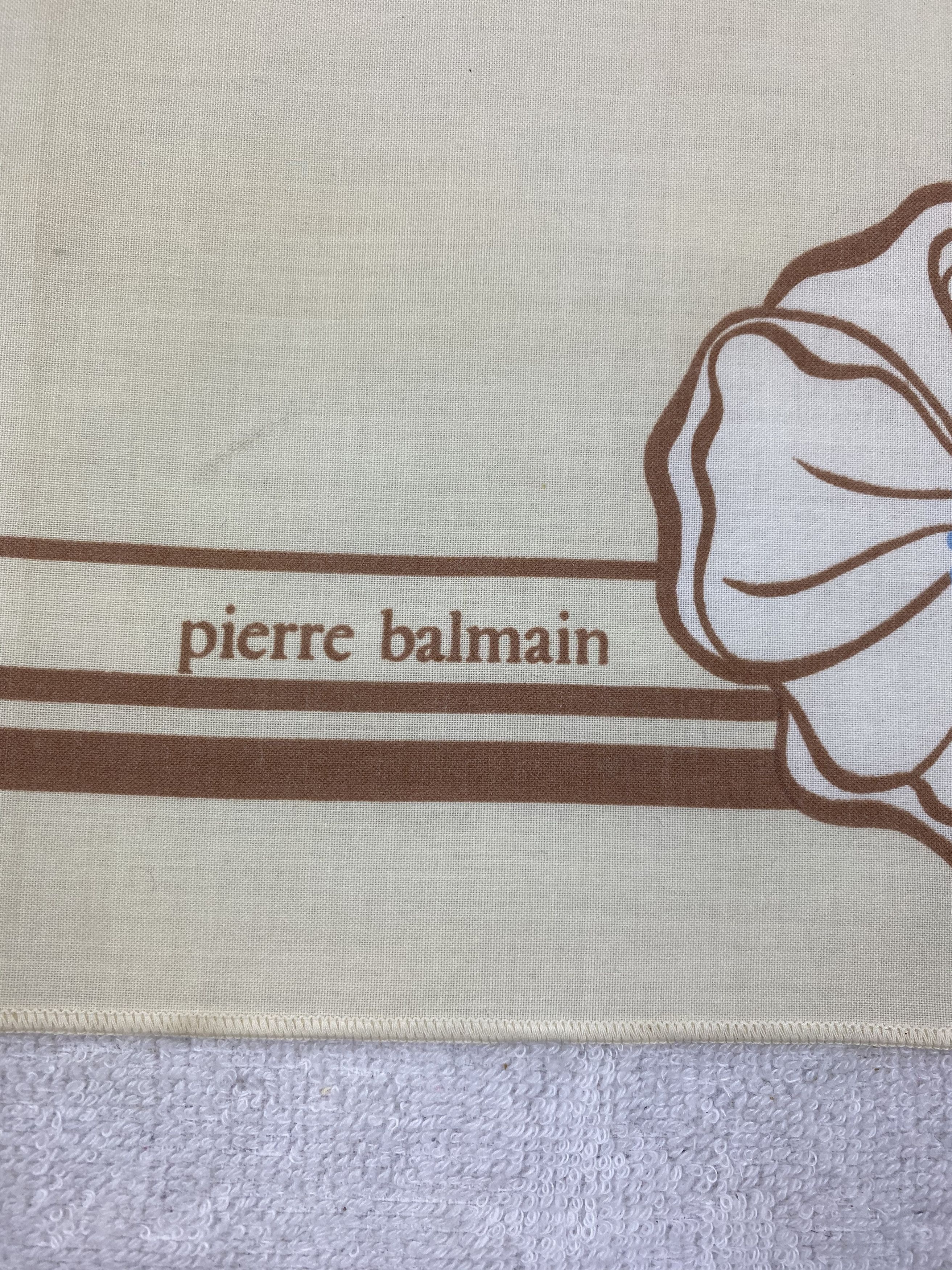 Pierre Balmain × Vintage Pierre Balmain Handkerchief / Bandana / Neckerchief Size ONE SIZE - 5 Thumbnail