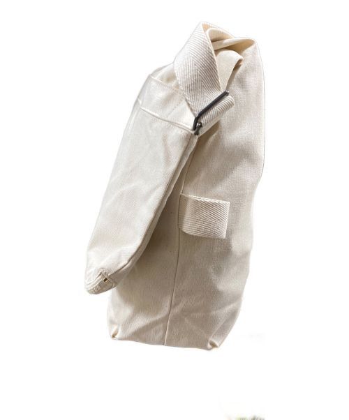 Yohji Yamamoto YOHJI YAMAMOTO Signature logo cotton canvas shoulder bag Size ONE SIZE - 4 Thumbnail
