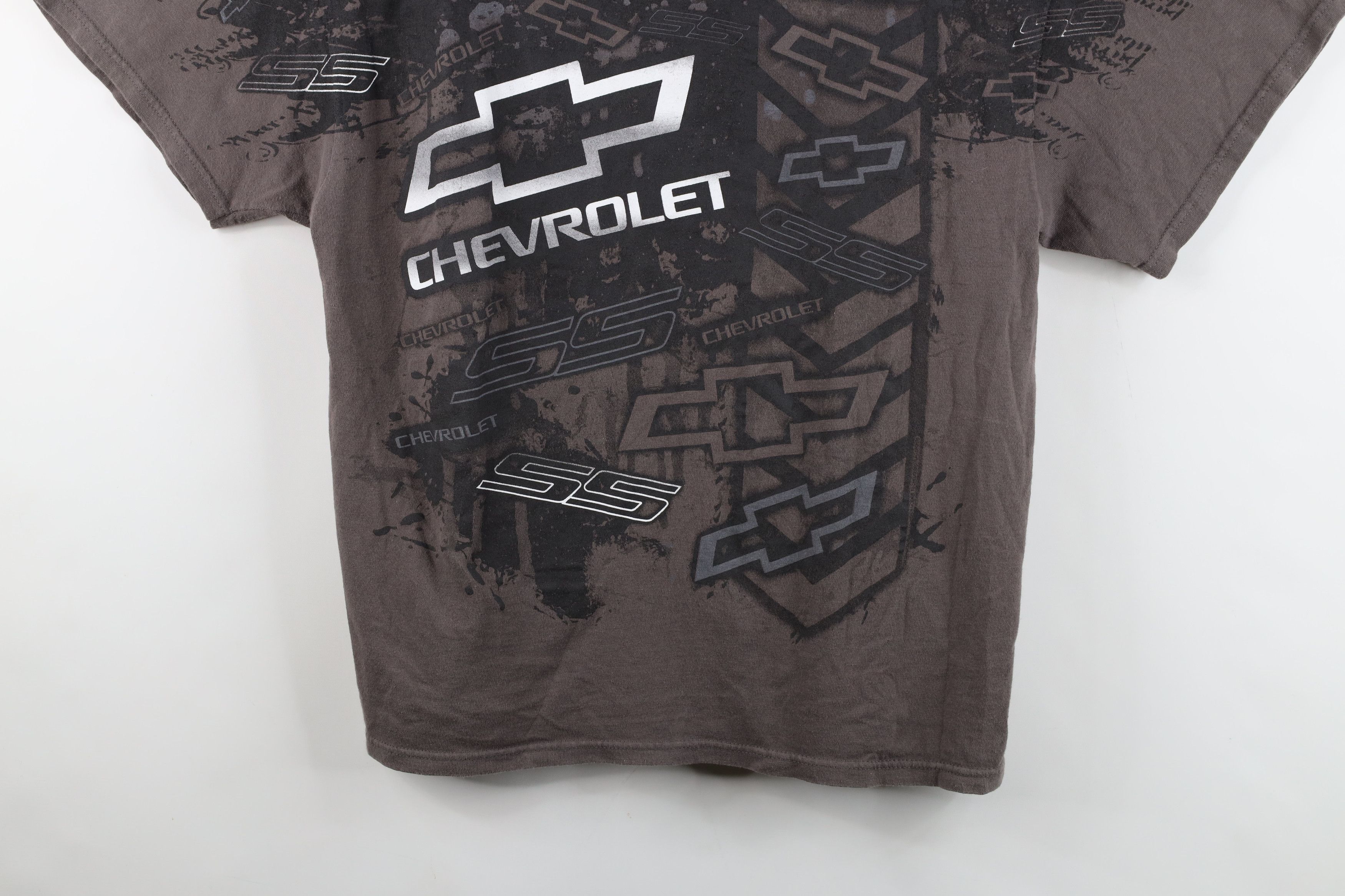 Vintage Vintage SS All Over Print Short Sleeve T-Shirt Gray Size US XL / EU 56 / 4 - 3 Thumbnail