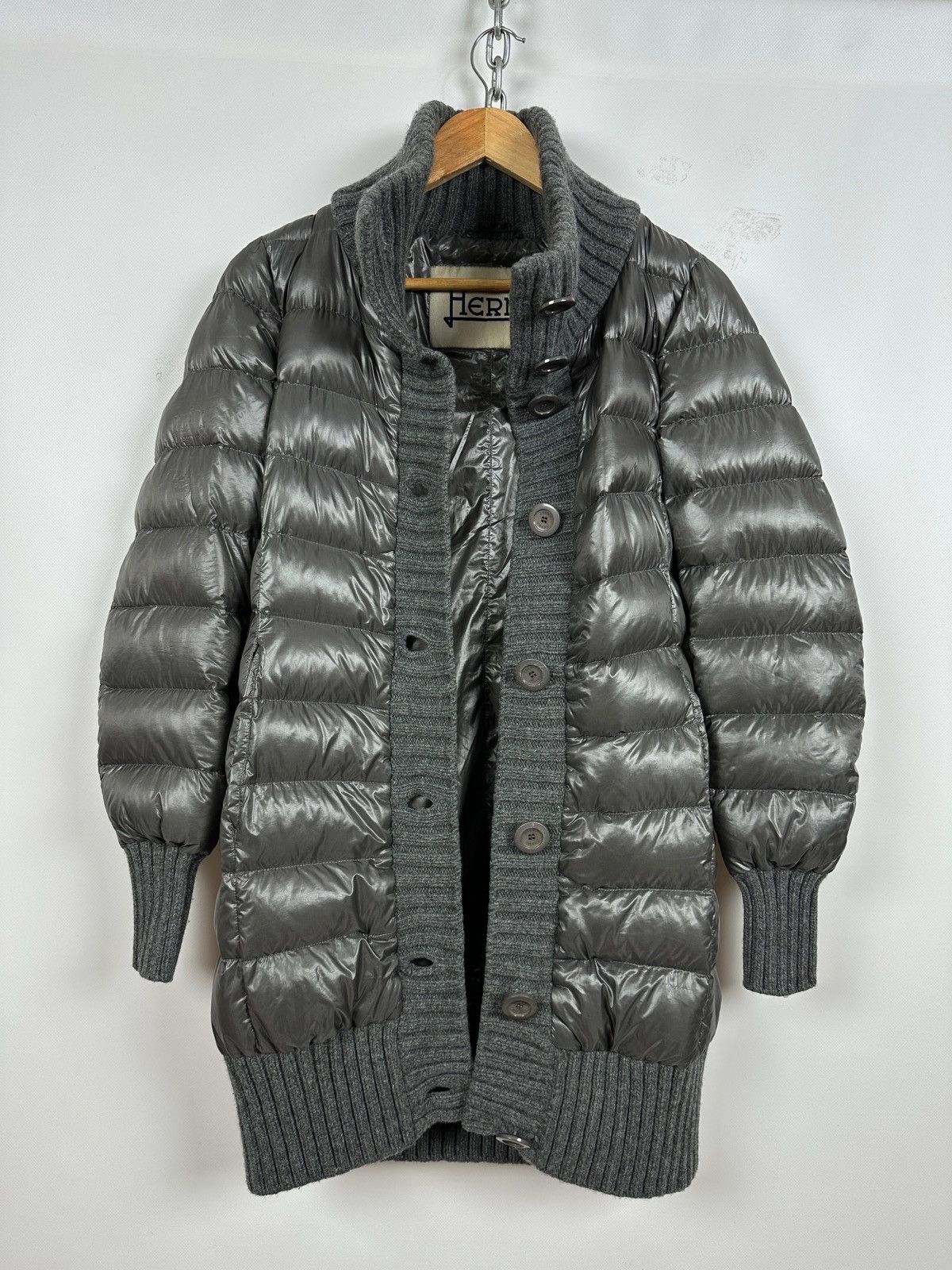 Herno Women’s Herno Quilted Down Long Coat Jacket Size M / US 6-8 / IT 42-44 - 4 Thumbnail