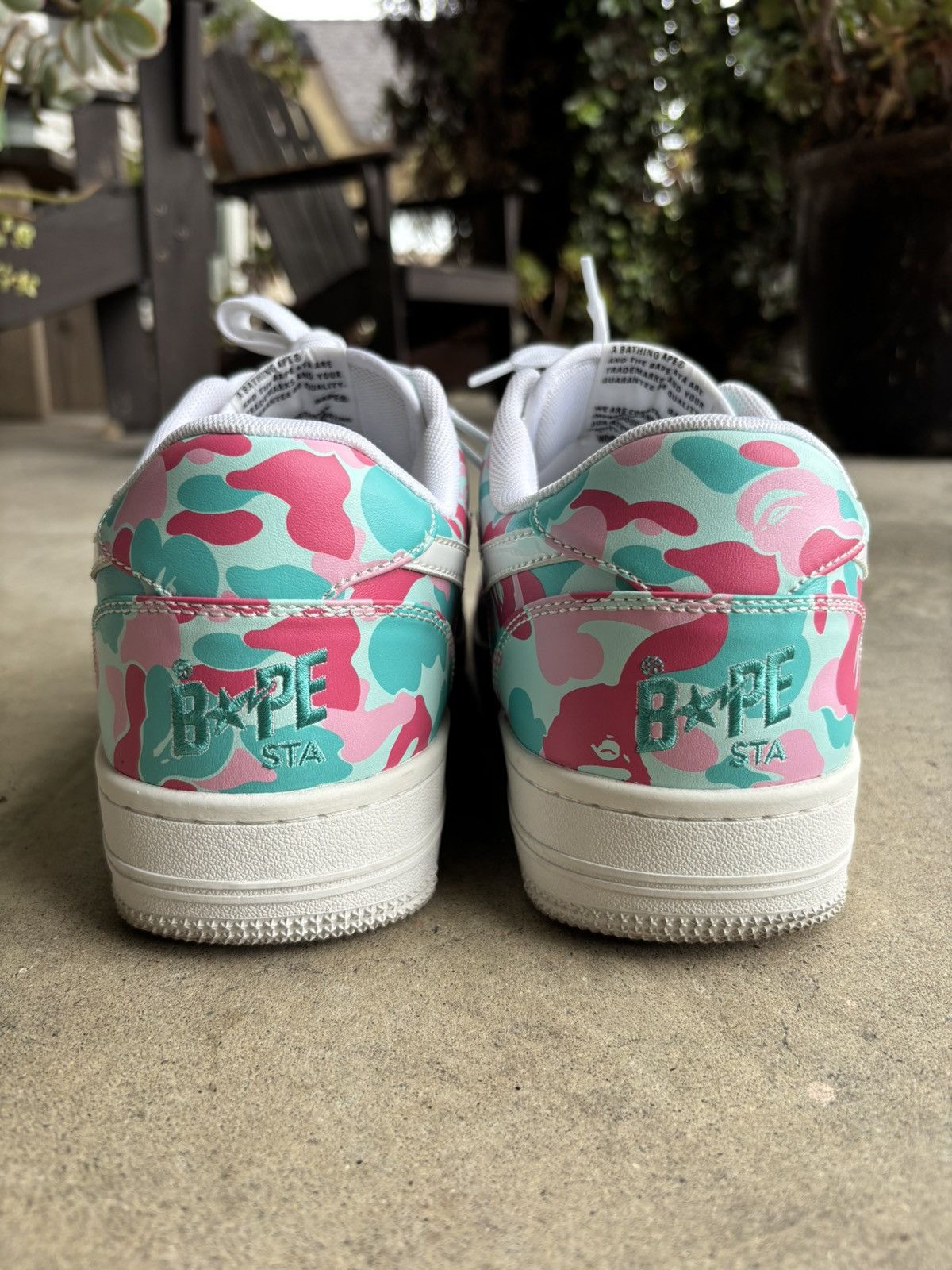 Bape Bapesta Low M2 Miami 1st Anniversary Size US 10.5 / EU 43-44 - 2 Thumbnail