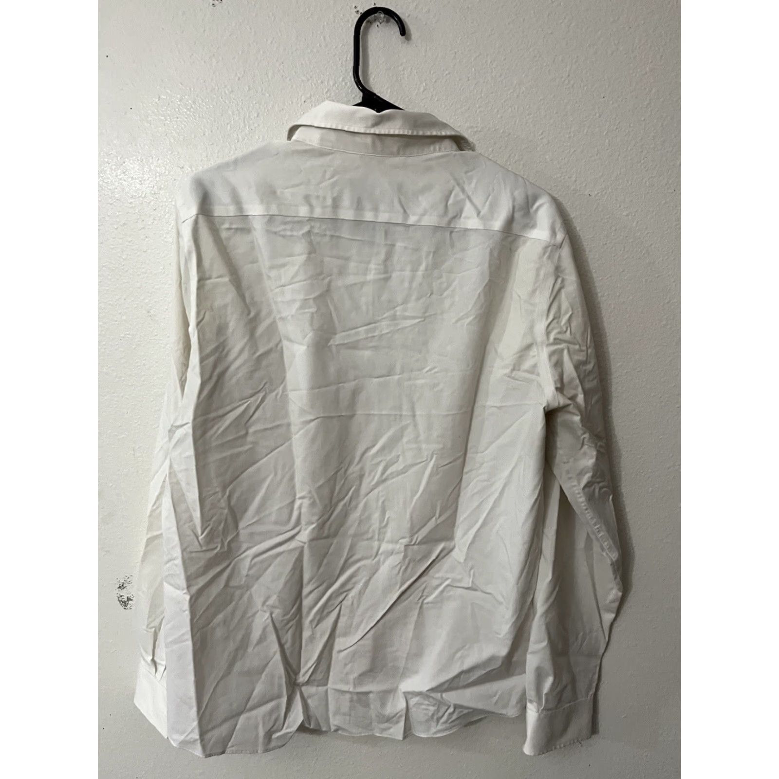 Tommy Hilfiger VINTAGE Tommy Hilfiger Shirt Mens Large TH Tech Athletic Fit Long Sleeve White Check Pattern 90s Mens Size US L / EU 52-54 / 3 - 2 Thumbnail