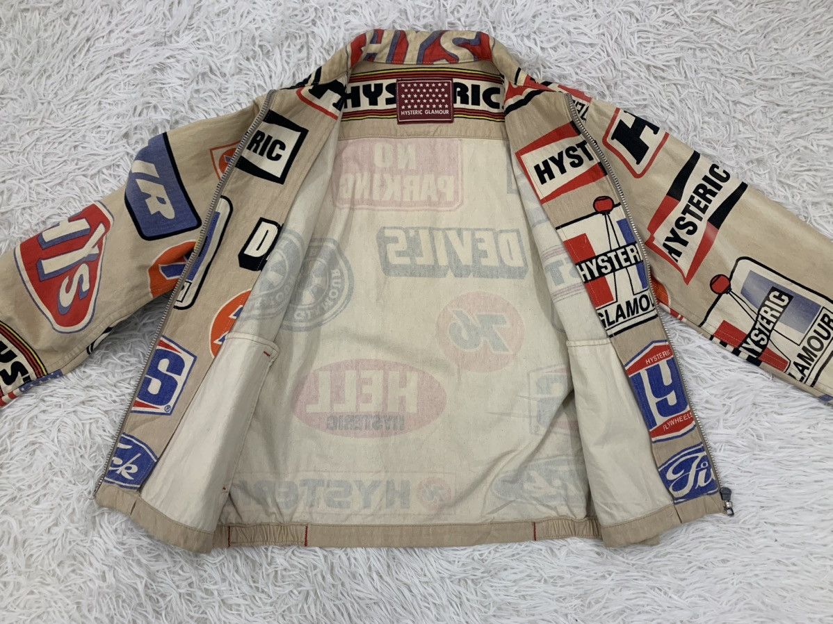 Hysteric Glamour Rare Hysteric Glamour Motorsport Art Full Print Jacket Size US S / EU 44-46 / 1 - 10 Thumbnail