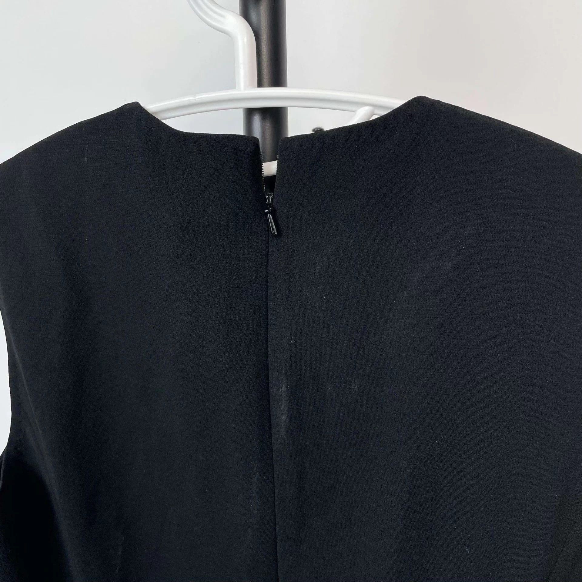 Max Mara Maxmara black blend dress 165/88A Size M / US 6-8 / IT 42-44 - 8 Thumbnail