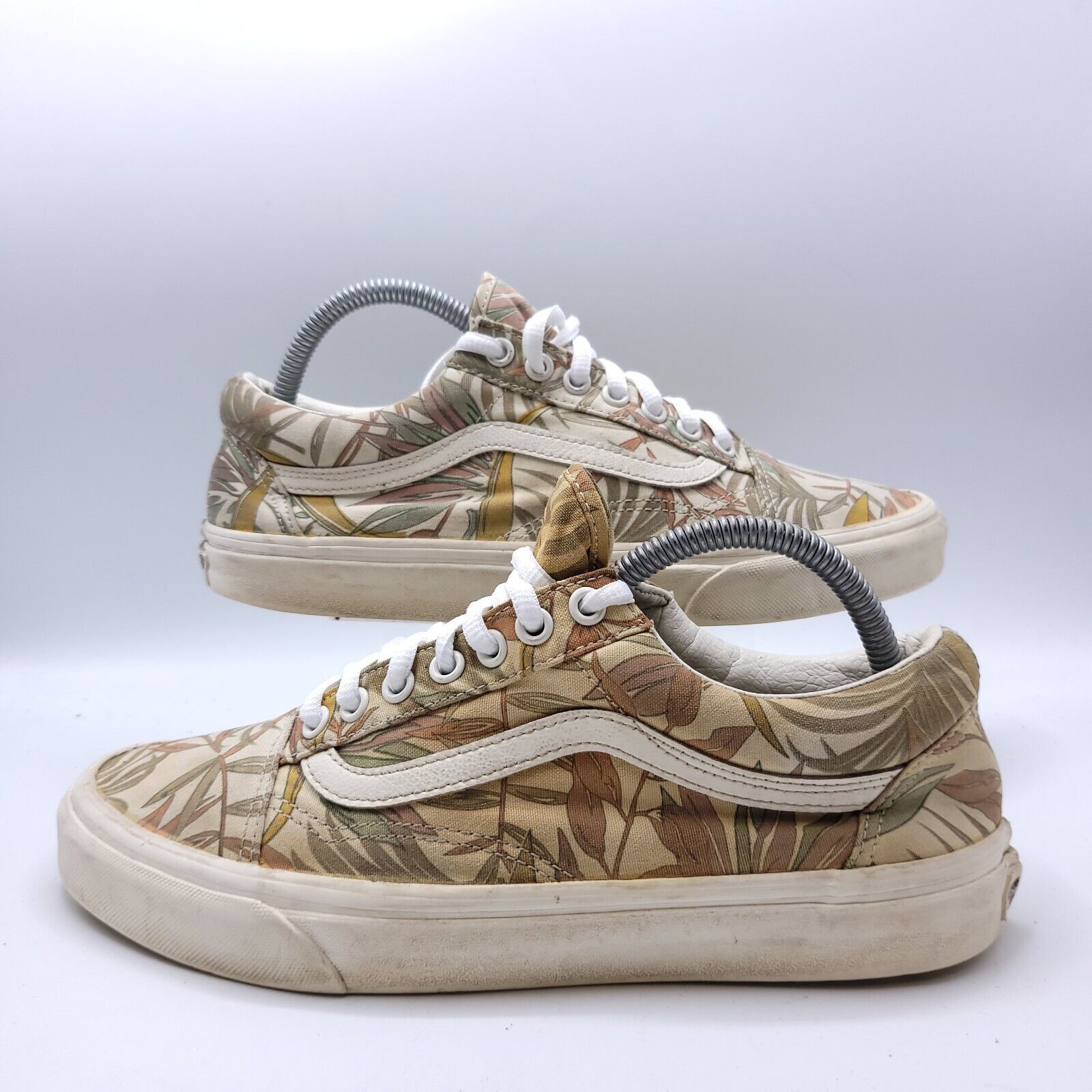 Vans Vans Off the Wall Old Skool Shoe Womens Size 10 721278 Beige Size US 10 / IT 40 - 5 Thumbnail