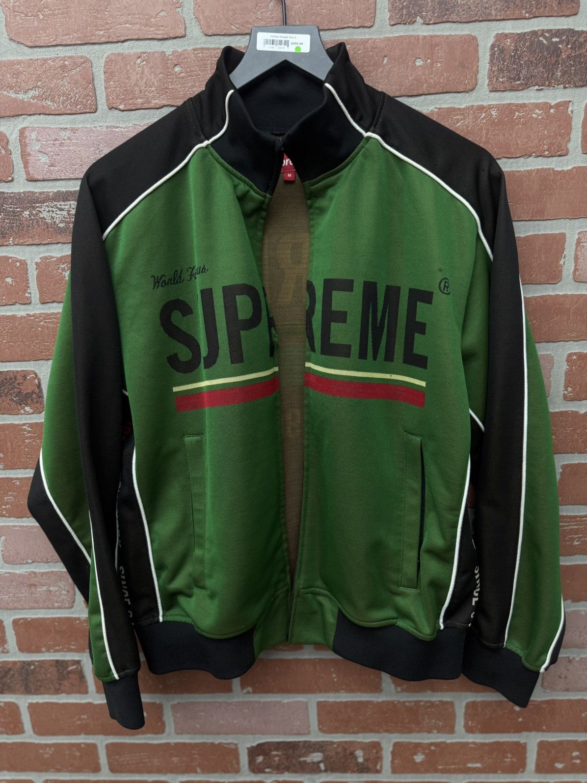 Supreme Supreme World Famous Jacquard Green Jacket Size M Size US M / EU 48-50 / 2 - 4 Thumbnail