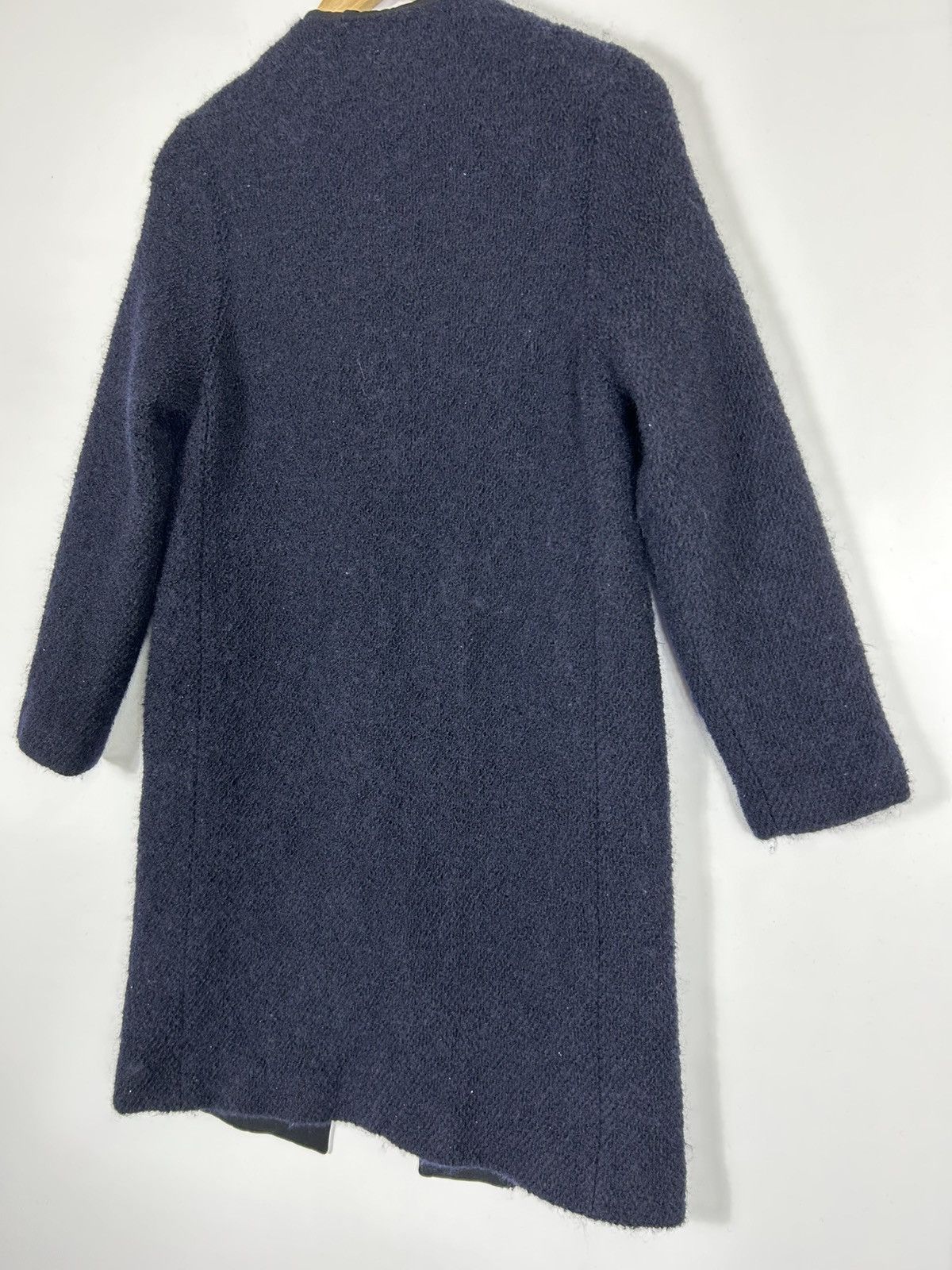 ANTEPRIMA 🔥 ANTEPRIMA Milano Wool Mohair Long Coat Jacket Size XS / US 0-2 / IT 36-38 - 16 Thumbnail