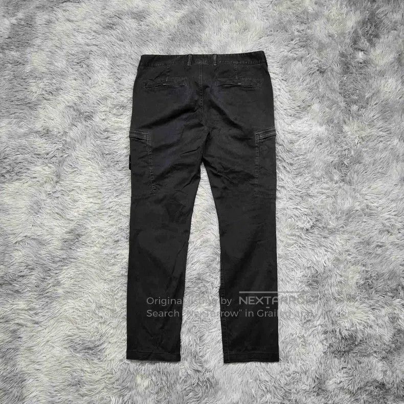 Stone Island Stone Island Dark Gray Washed Distressed Work Pants Size US 34 / EU 50 - 2 Thumbnail