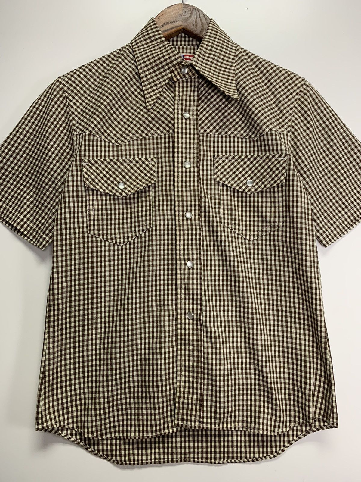 Flannel × Vintage Vintage Bobson Western Size US M / EU 48-50 / 2 - 2 Thumbnail