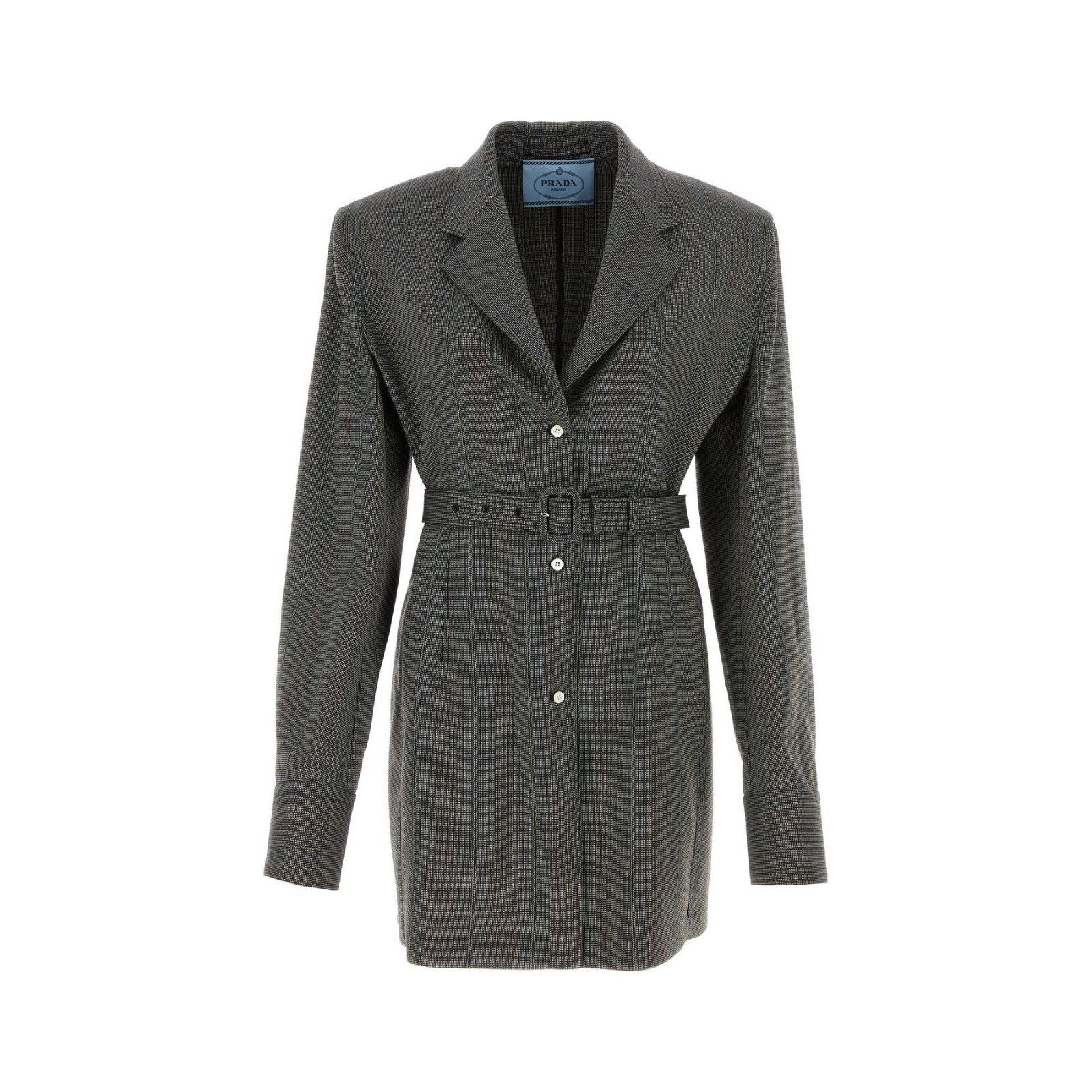 Prada PRADA Multicolor Wool Blazer New & Authentic (Women's size:4 Size S / US 4 / IT 40 - 1 Thumbnail