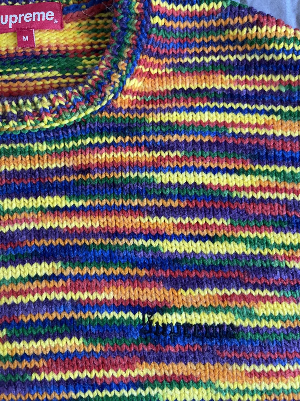 Supreme Supreme Static Sweater FW20 Size US M / EU 48-50 / 2 - 3 Thumbnail