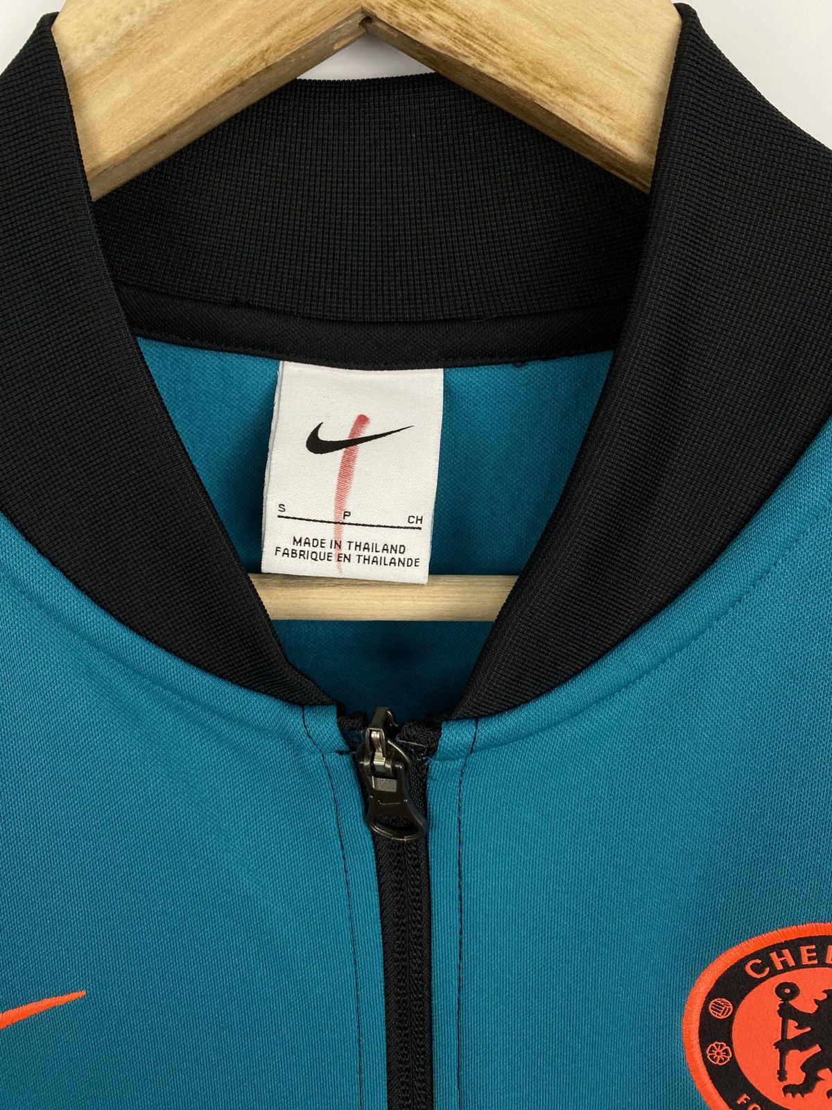 Nike Nike Chelsea Zip Hoodie Soccer Jersey Training Rare Retro Size US S / EU 44-46 / 1 - 5 Thumbnail
