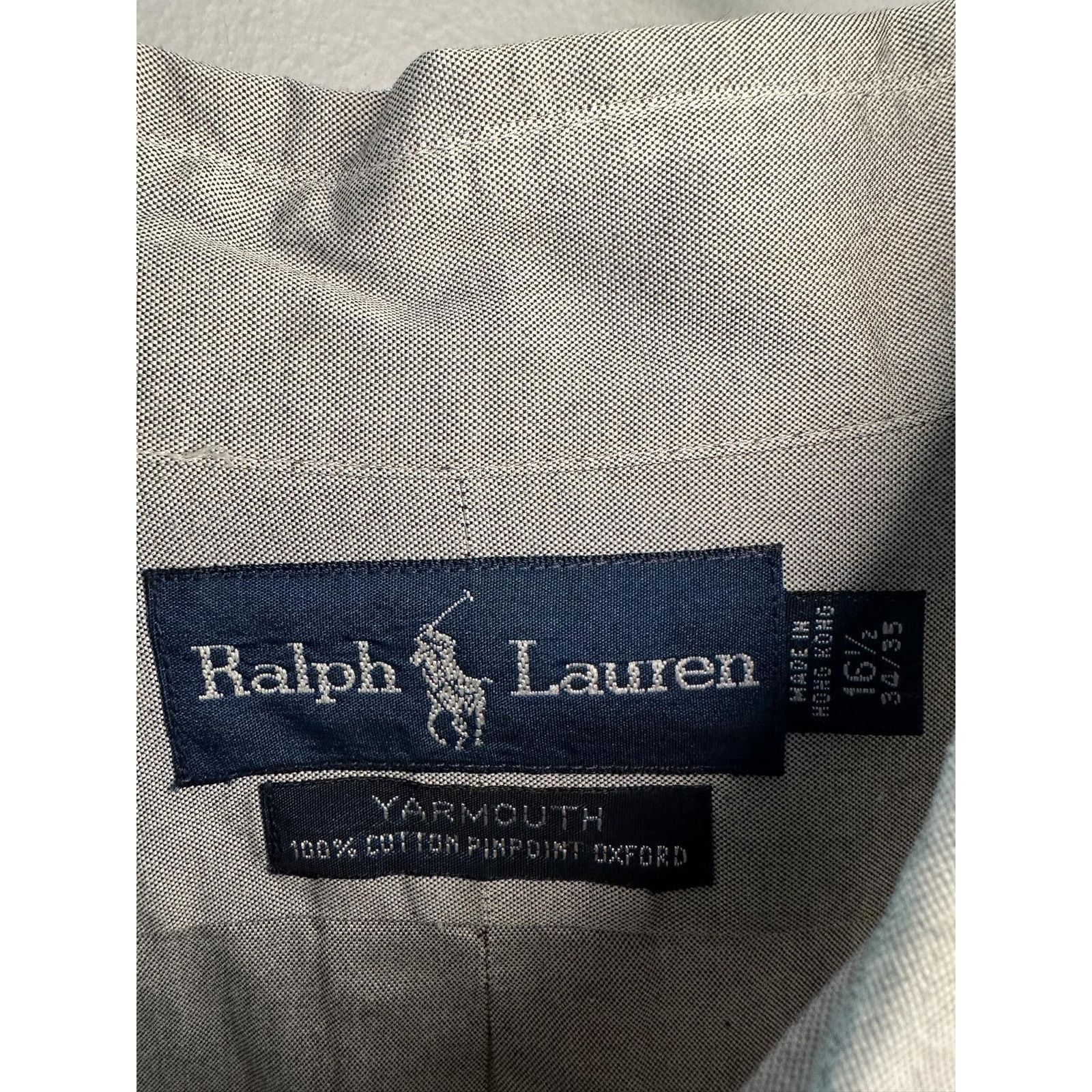 Ralph Lauren Ralph Lauren Yarmouth Pinpoint Oxford Dress Shirt 16.5 Size US L / EU 52-54 / 3 - 4 Thumbnail