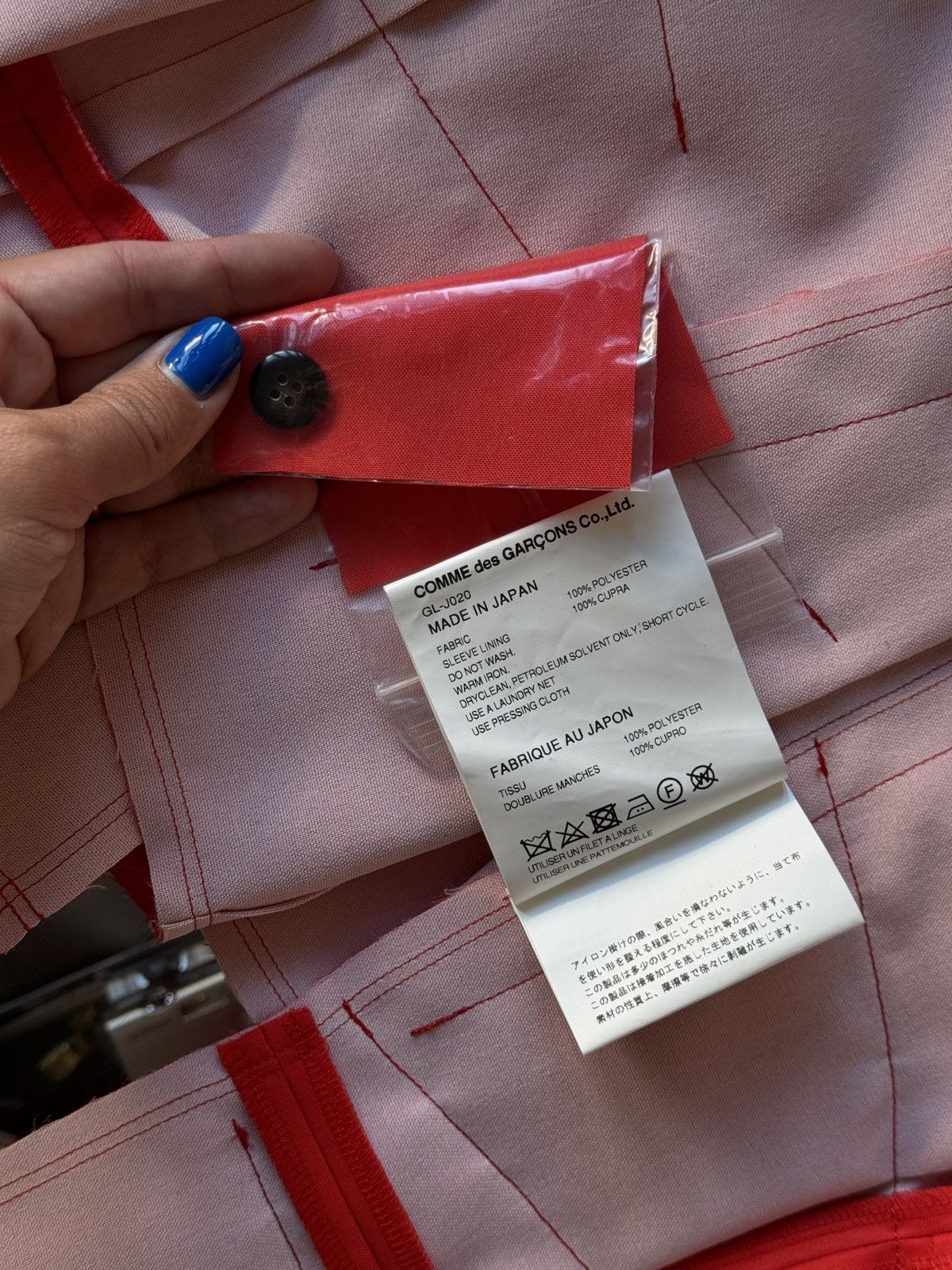 Comme des Garcons Comme des Garçons Asymmetric Back Detail jacket Size S / US 4 / IT 40 - 6 Thumbnail