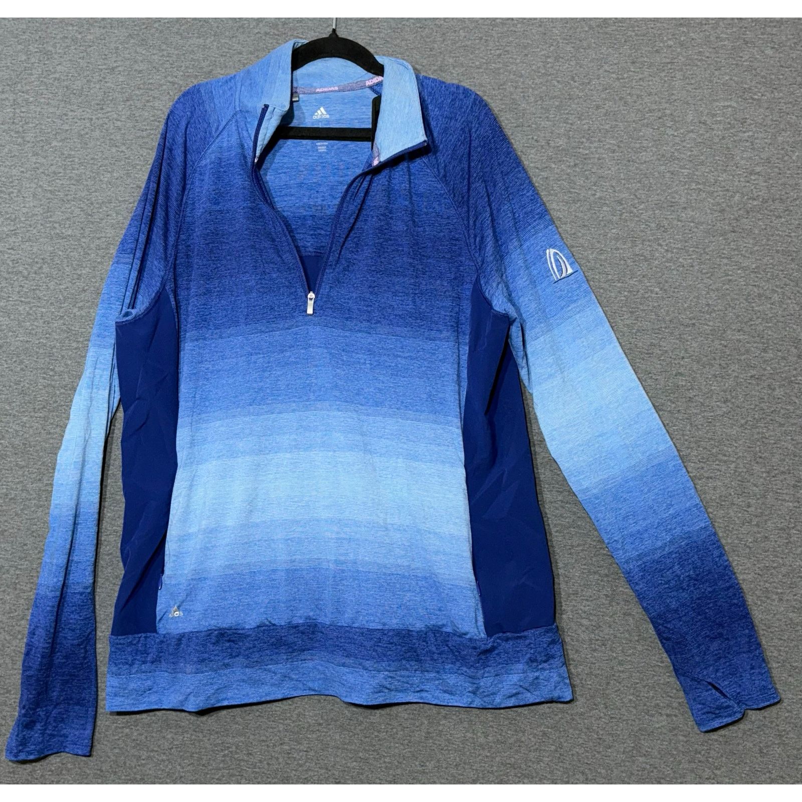 Adidas Adidas | Women's Gradient Running Activewear Jacket | Large Size L / US 10 / IT 46 - 1 Thumbnail